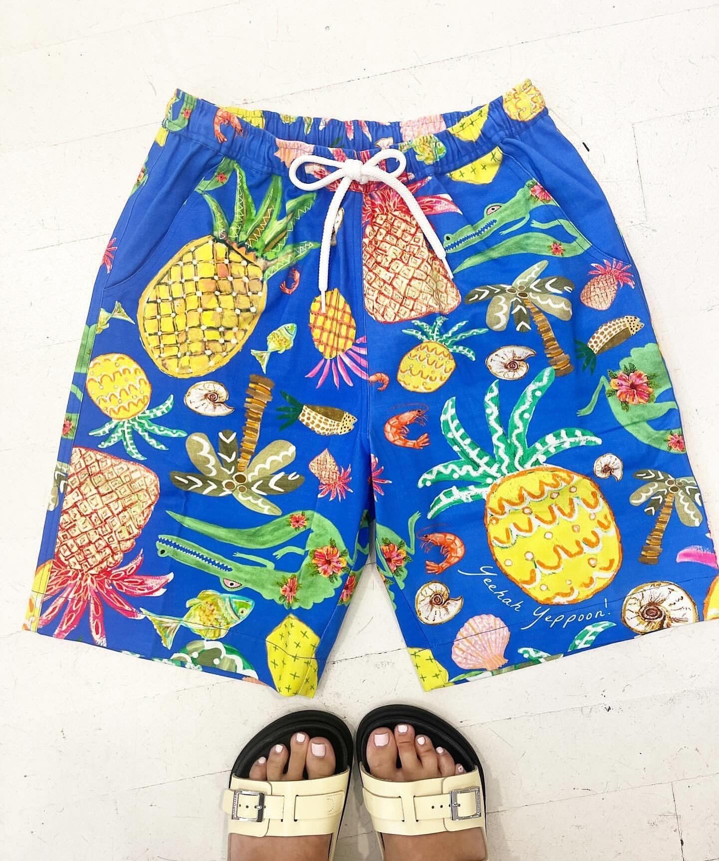 Men's Pineapple Board Shorts - S (Sample 5)