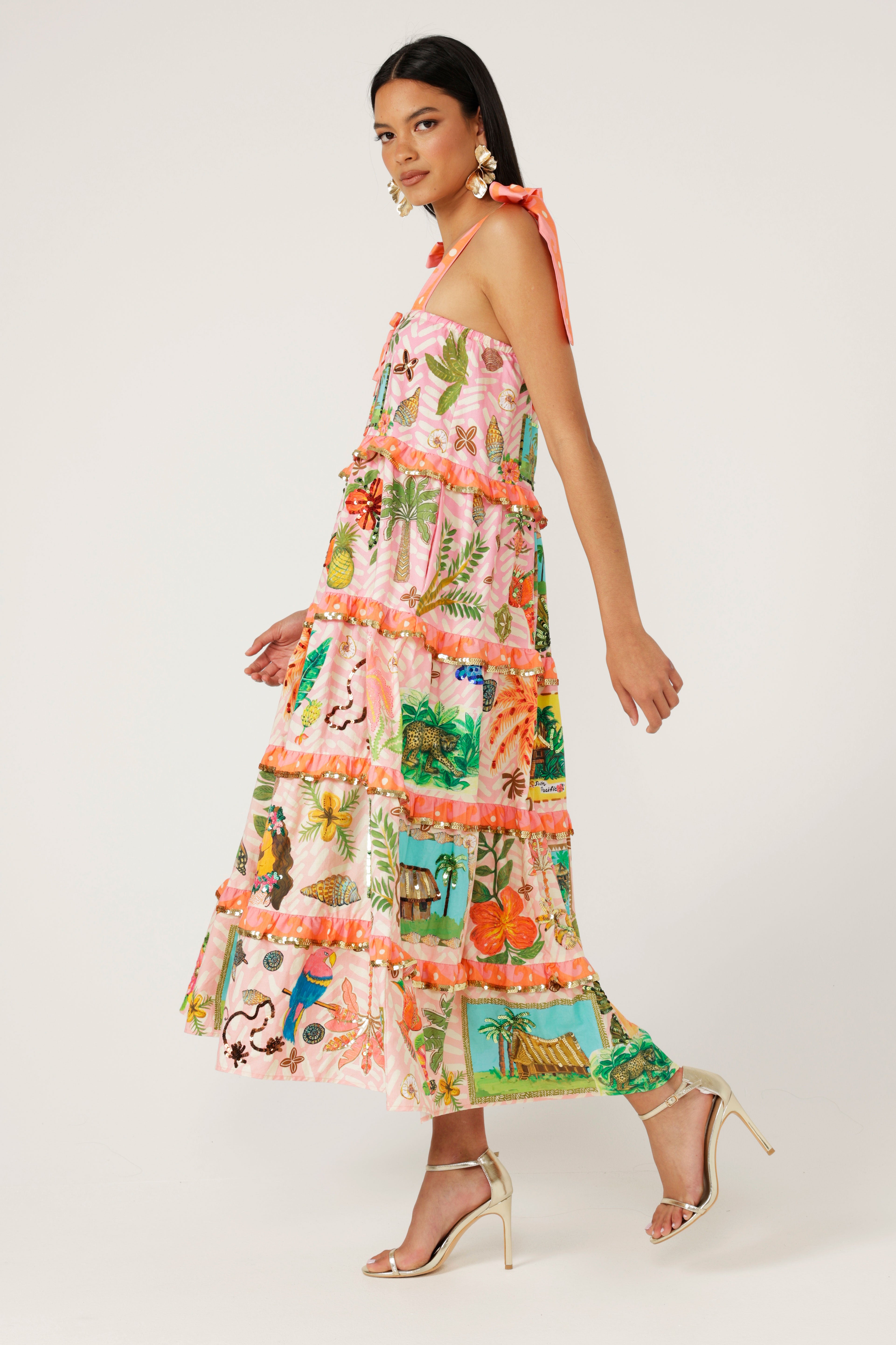 The Coconut Cabin Maxi Dress