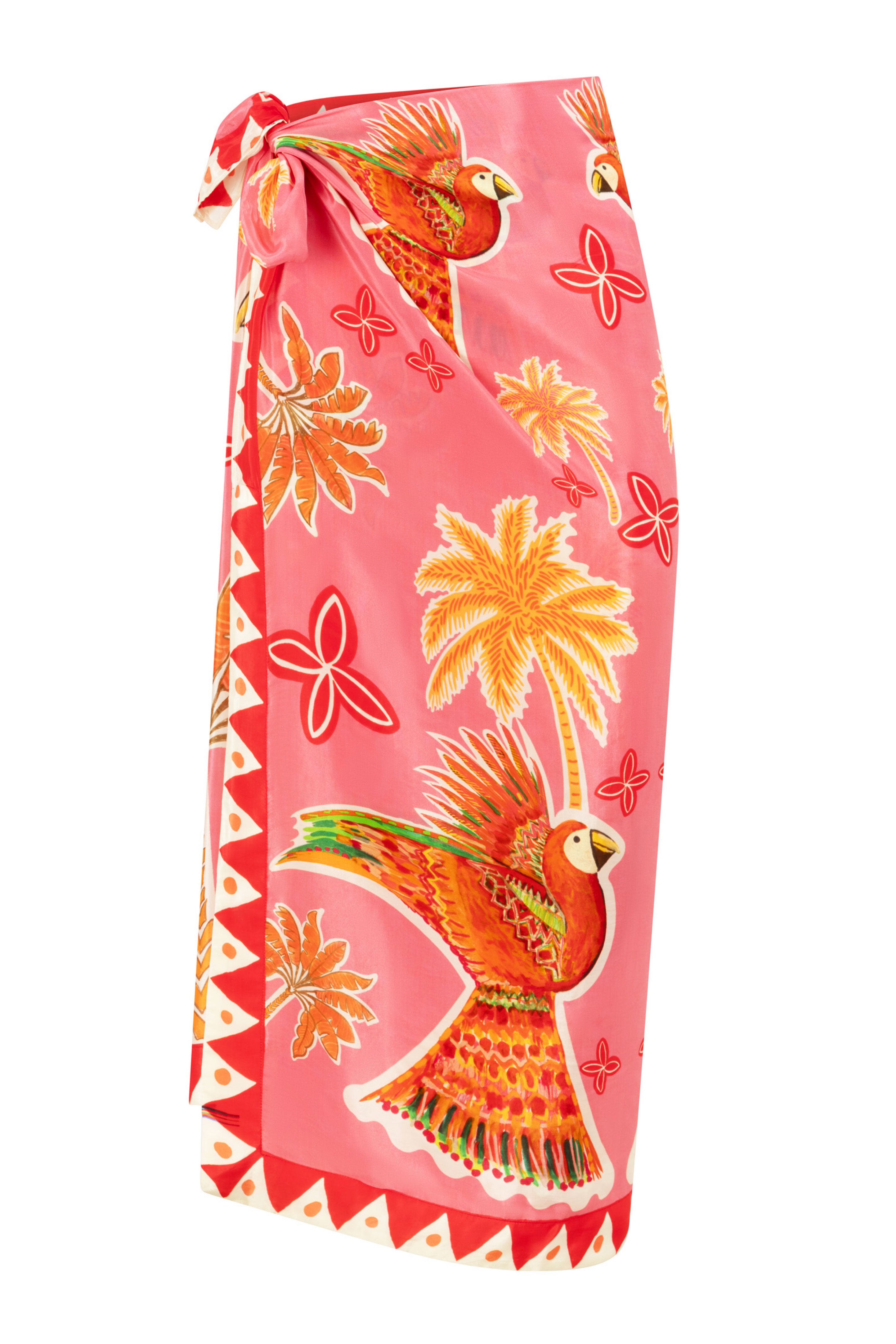 The Parrot Garden Sarong