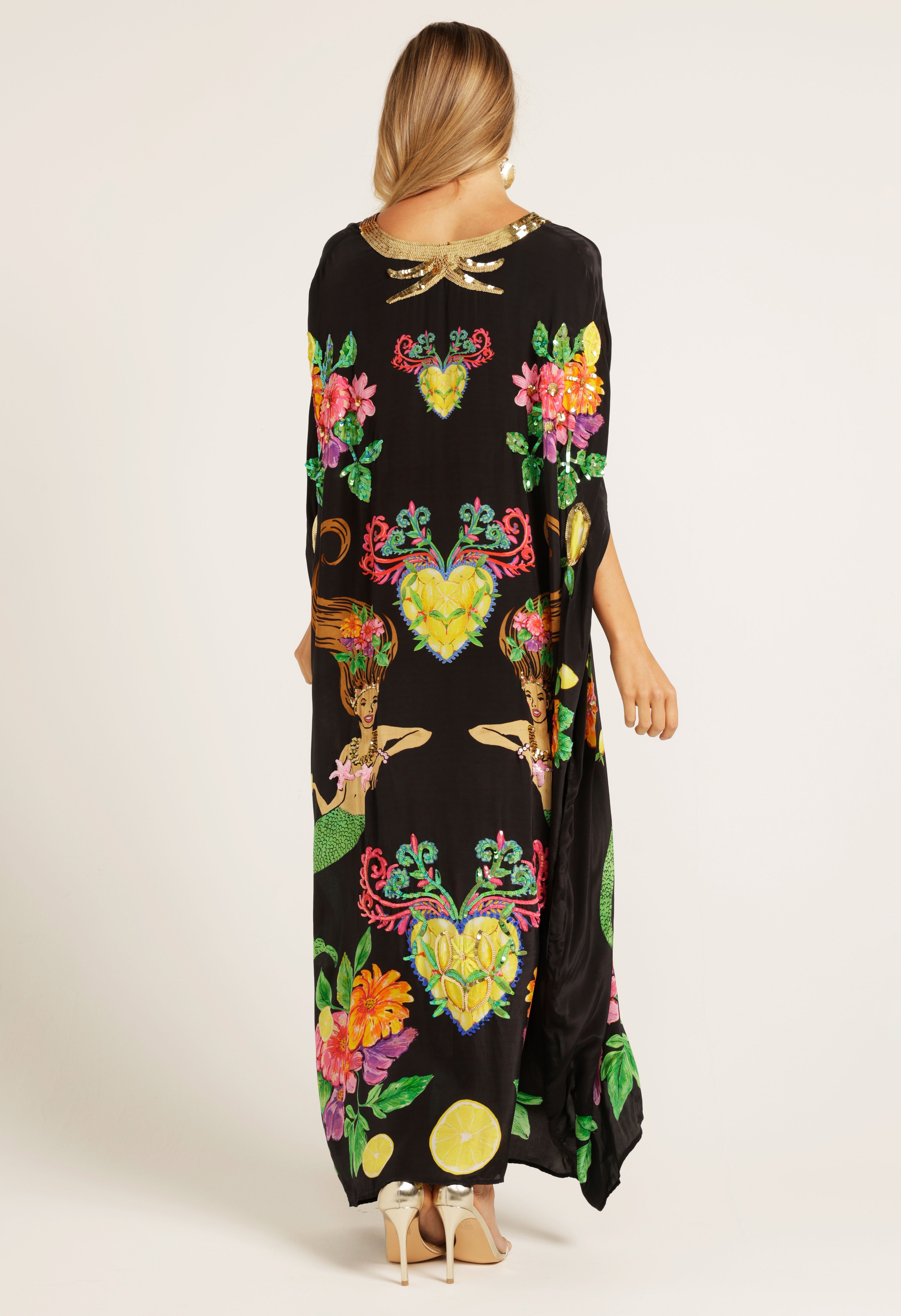 The La Sirena Capelet (Black)