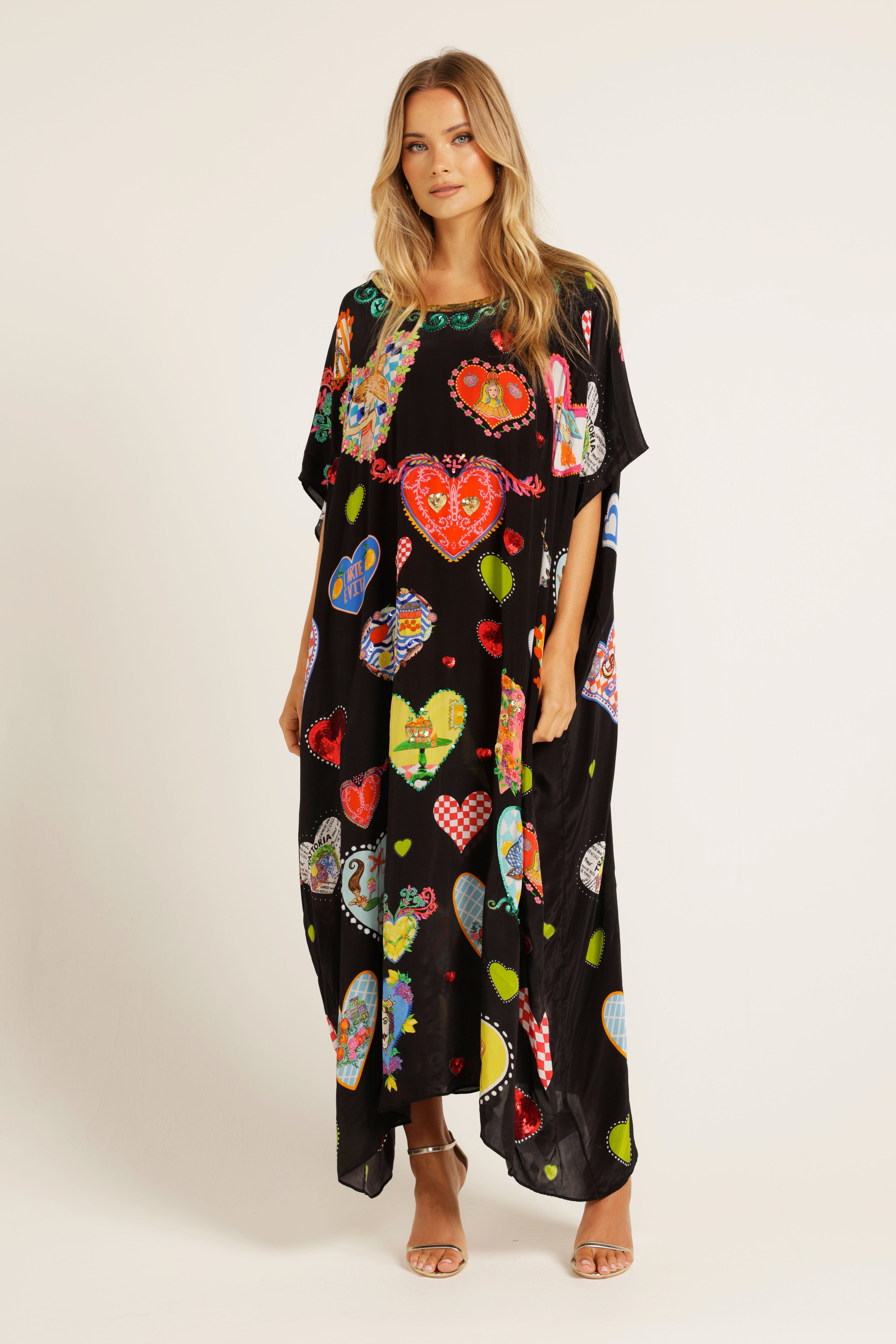The Ti Amo Kaftan (Long)