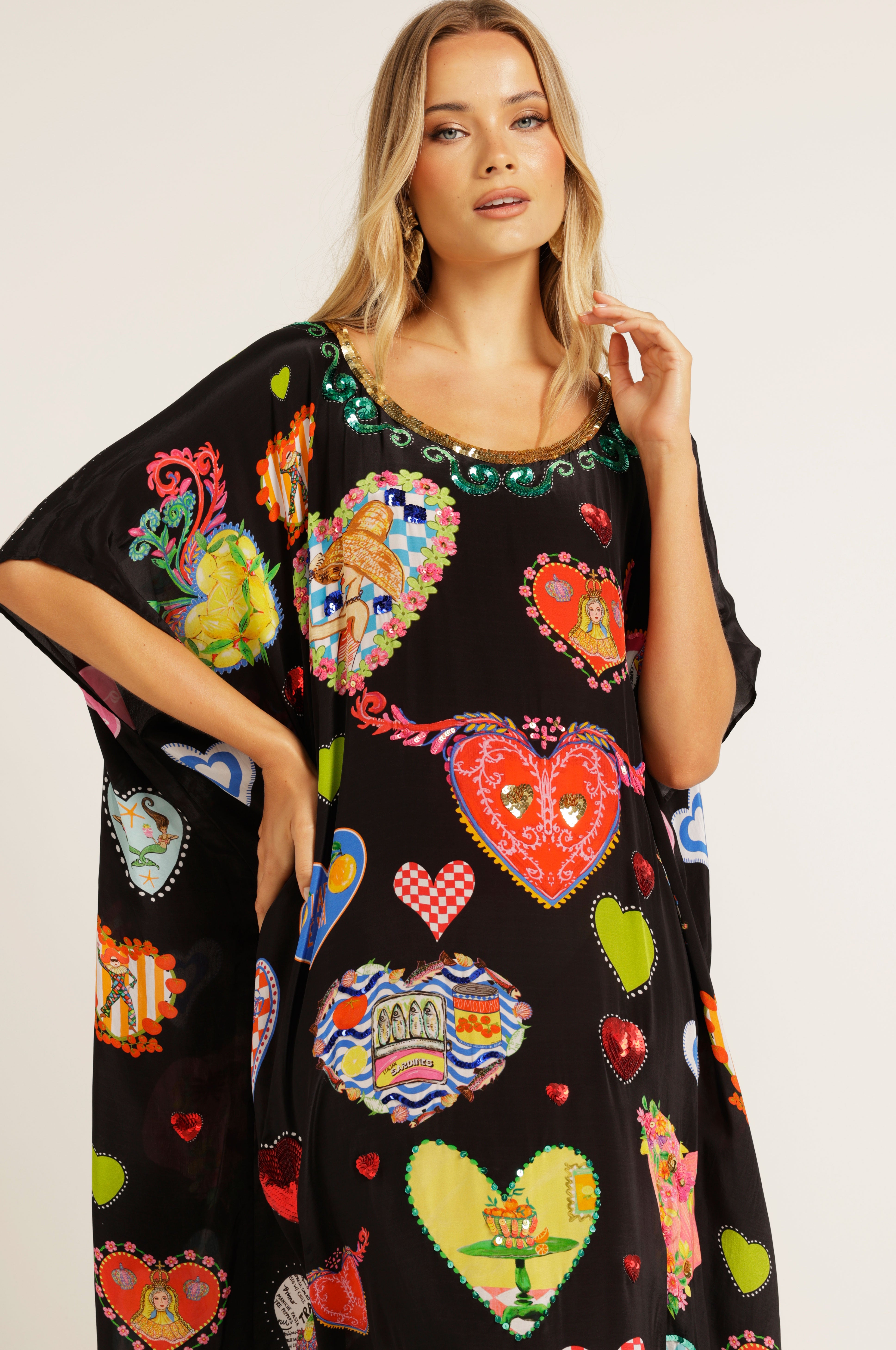 The Ti Amo Kaftan (Long)