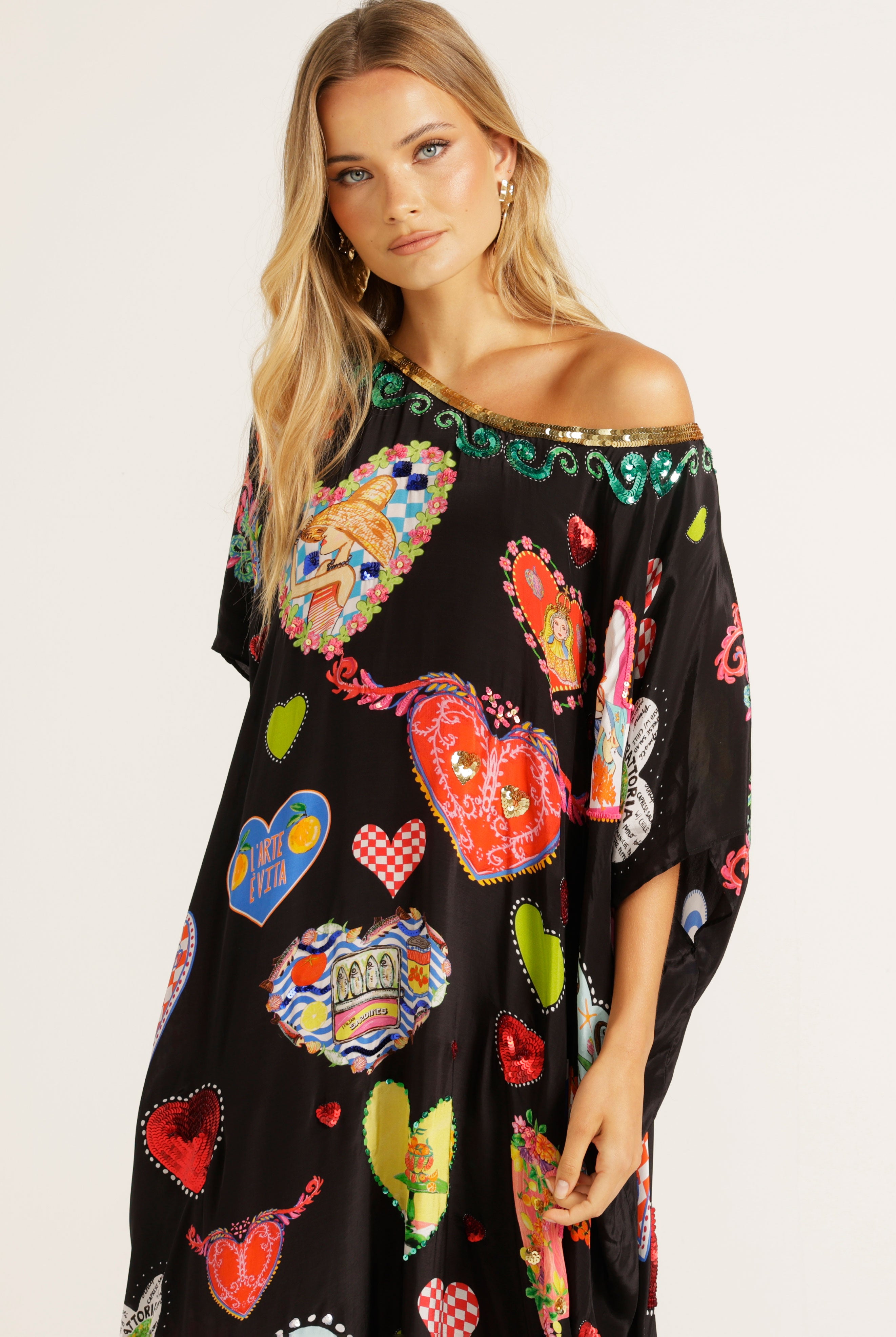 The Ti Amo Kaftan (Long)