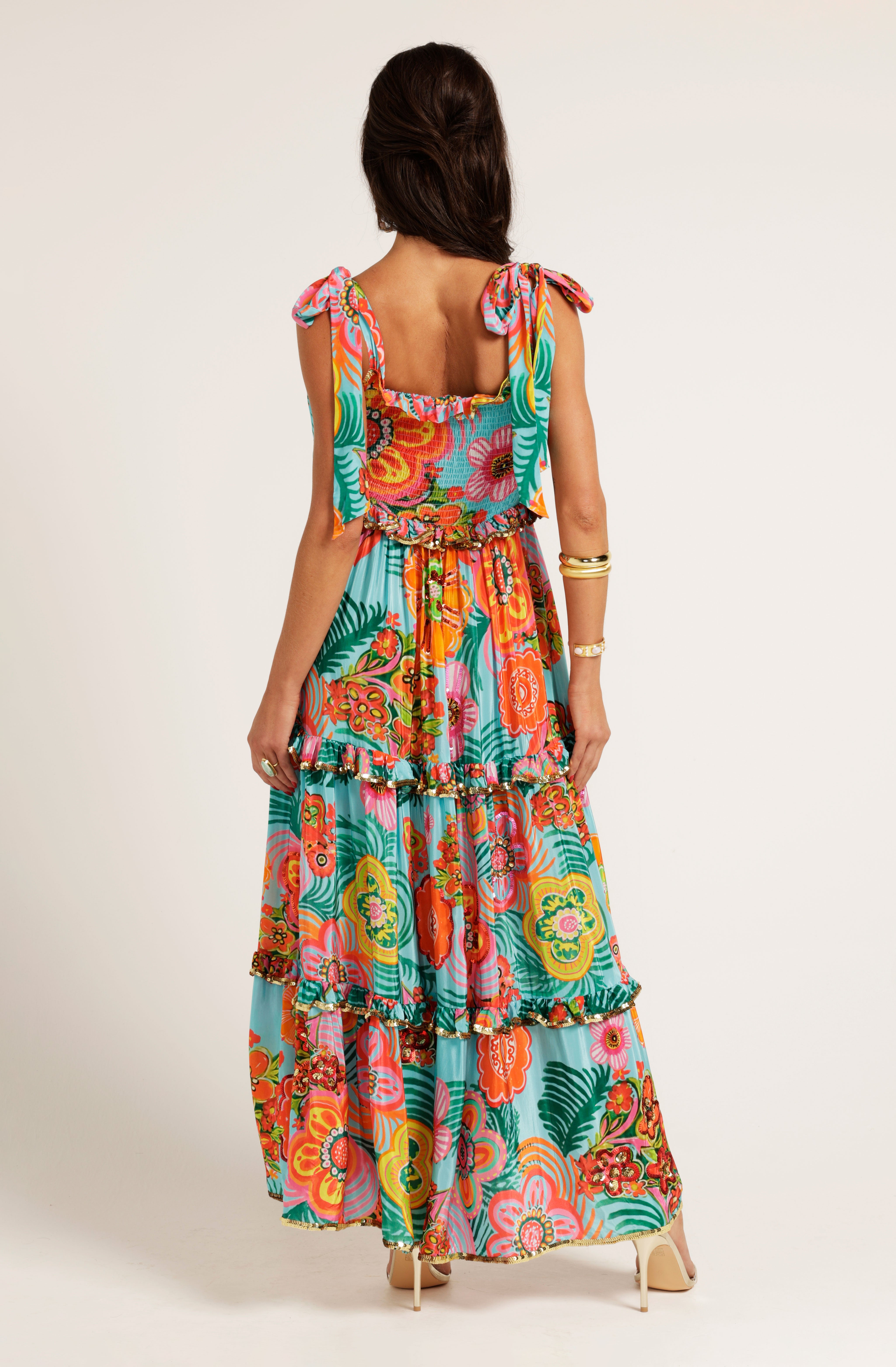 The Kitty Tiered Maxi Dress