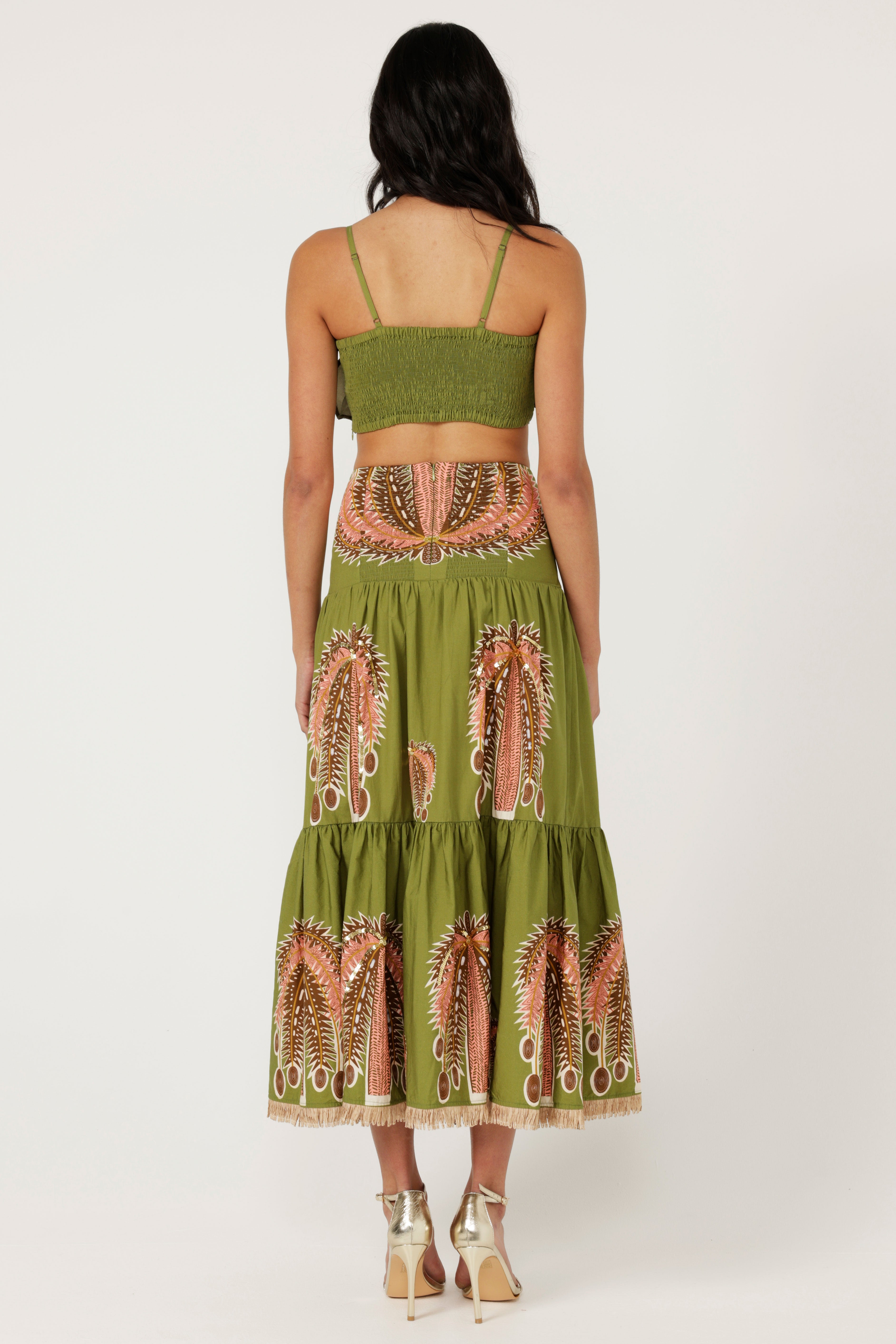 The Pink Canopy Maxi Skirt