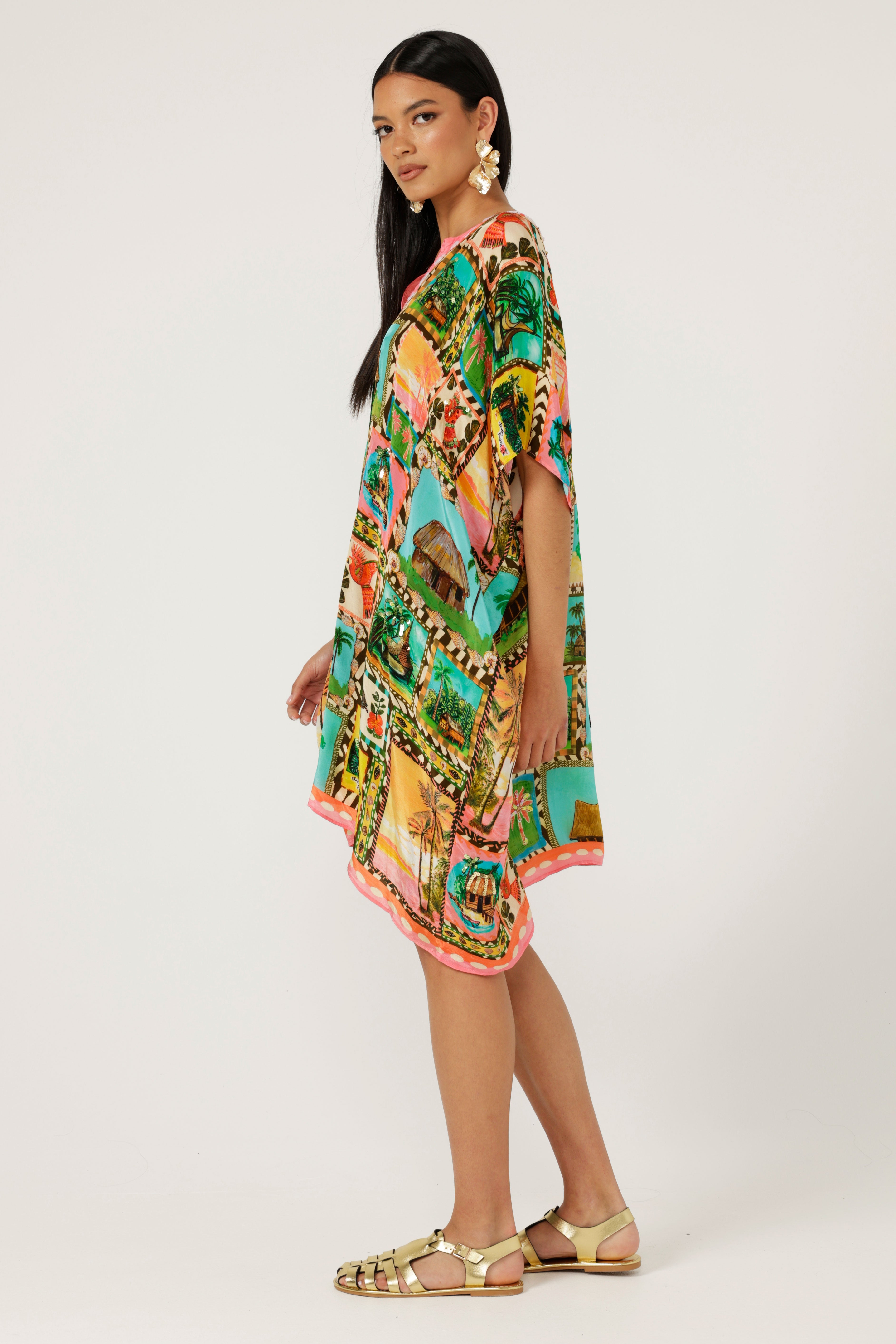 The Tropical Lodge Kaftan