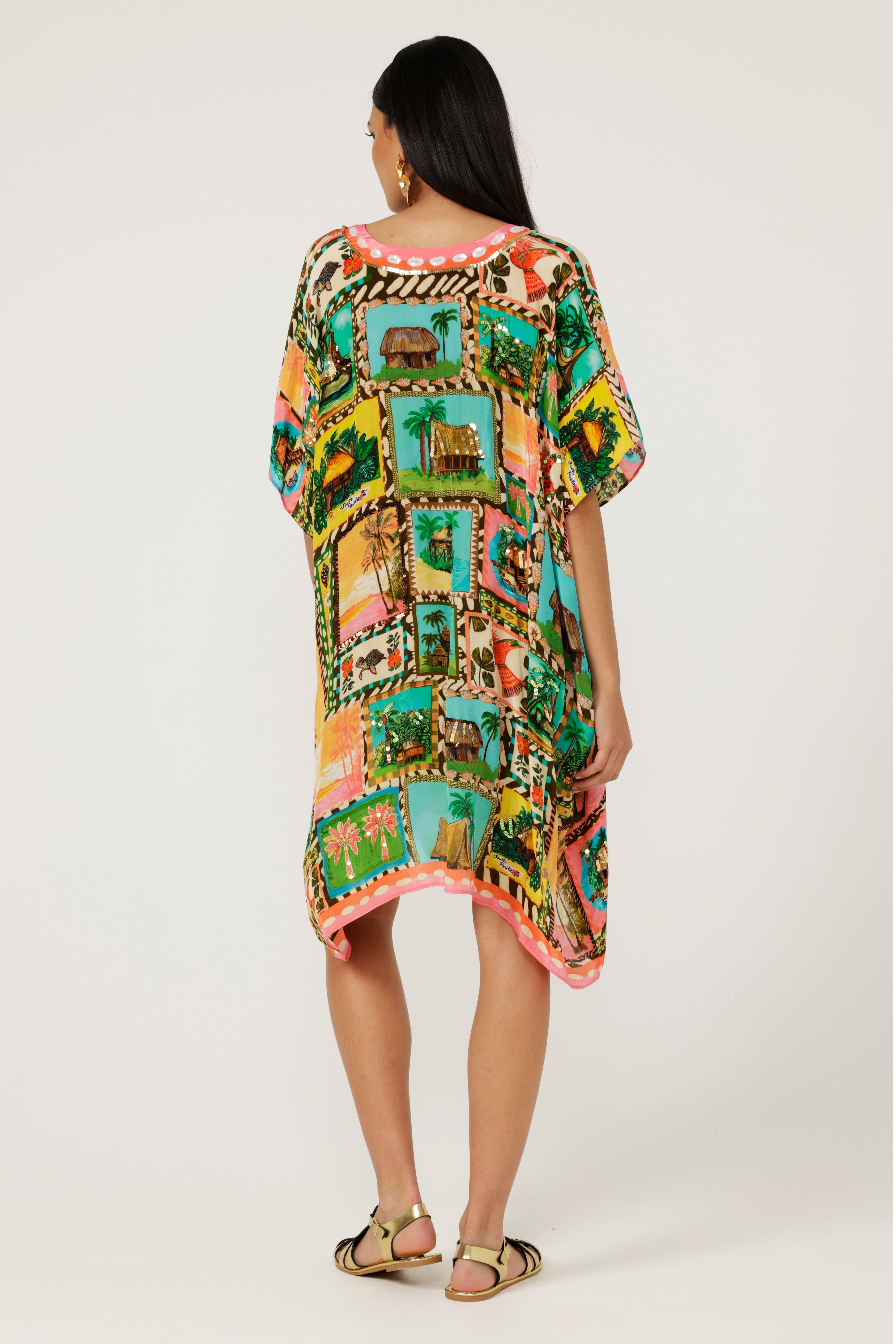 The Tropical Lodge Kaftan