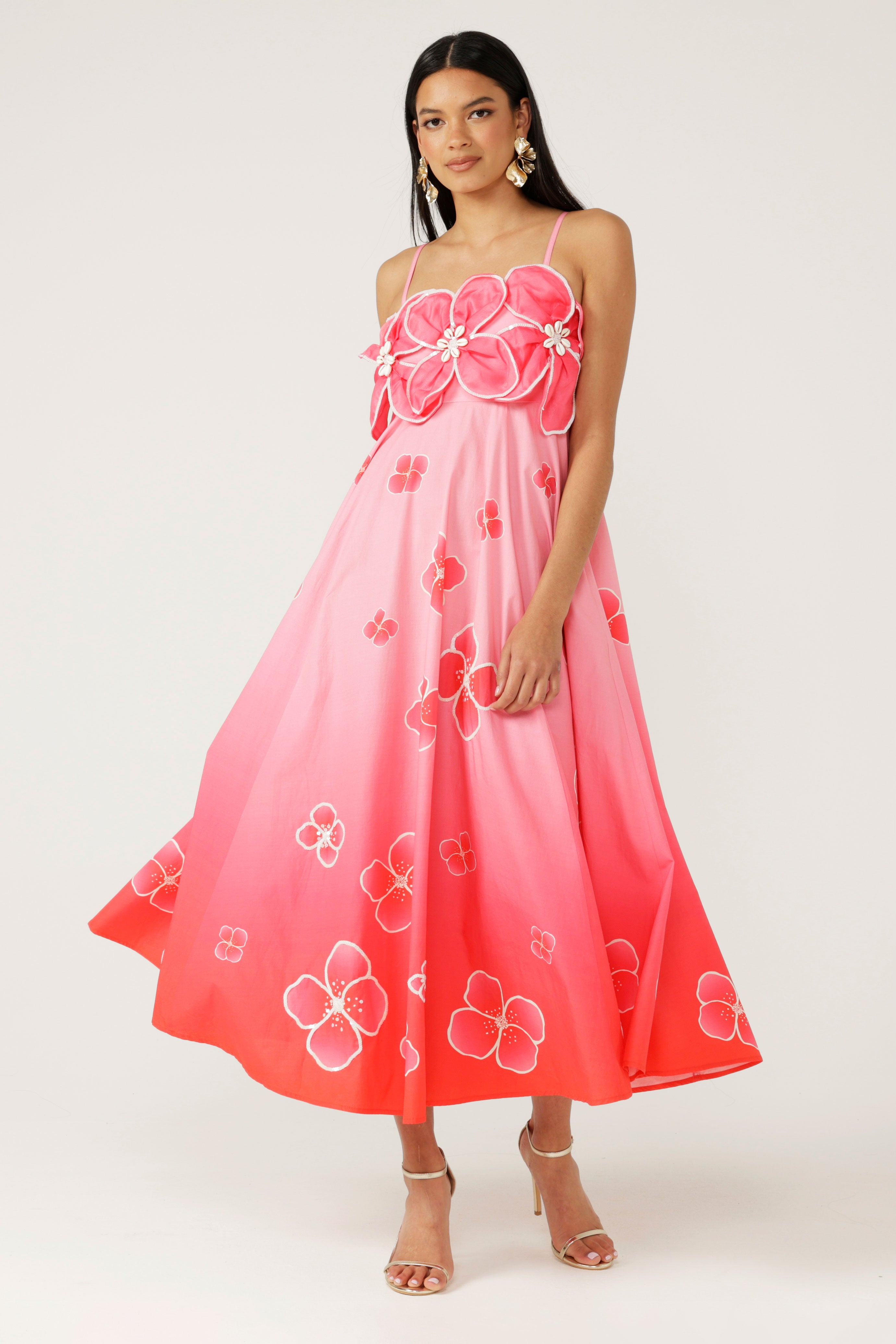 The Tropical Blossom Dress