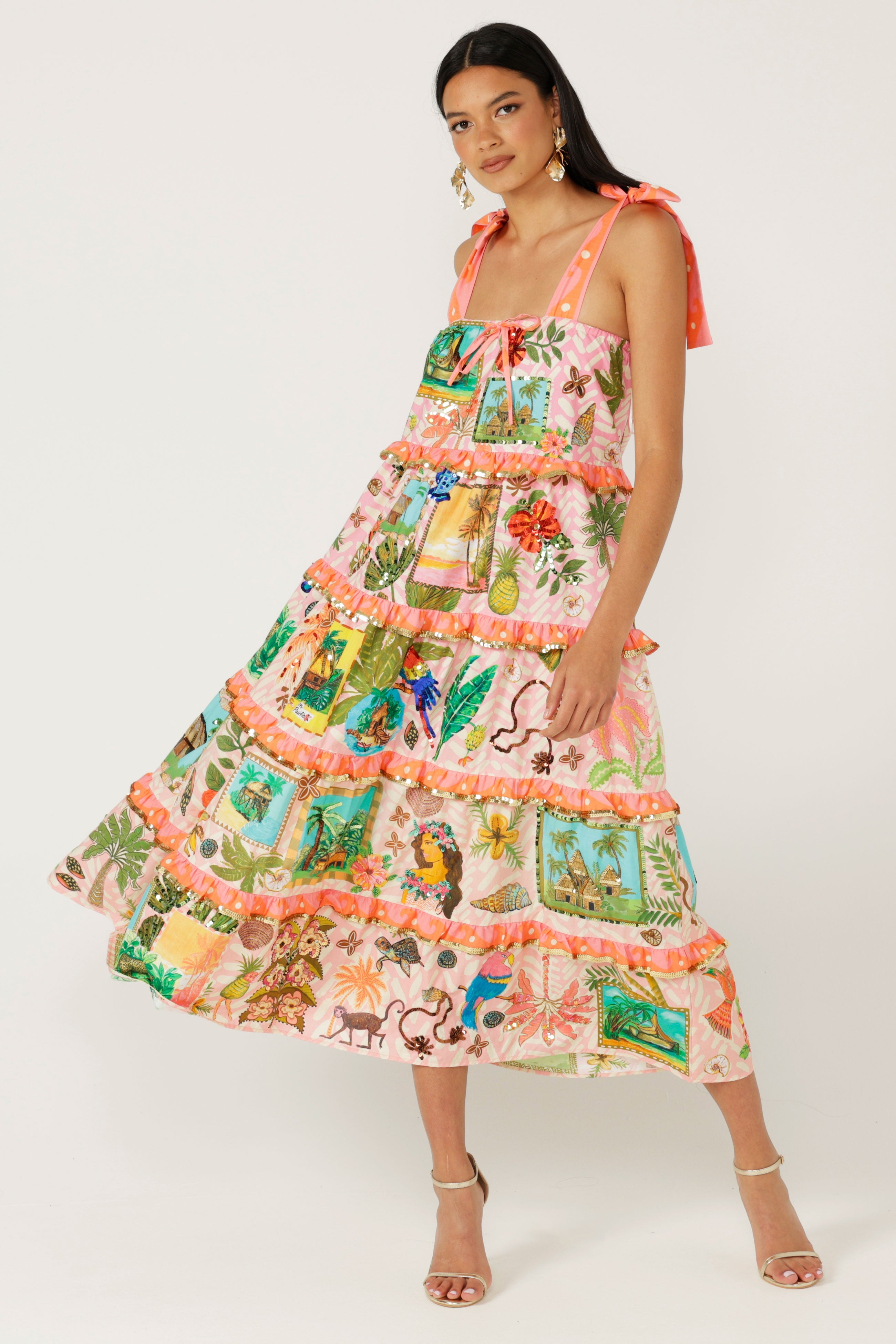 The Coconut Cabin Maxi Dress