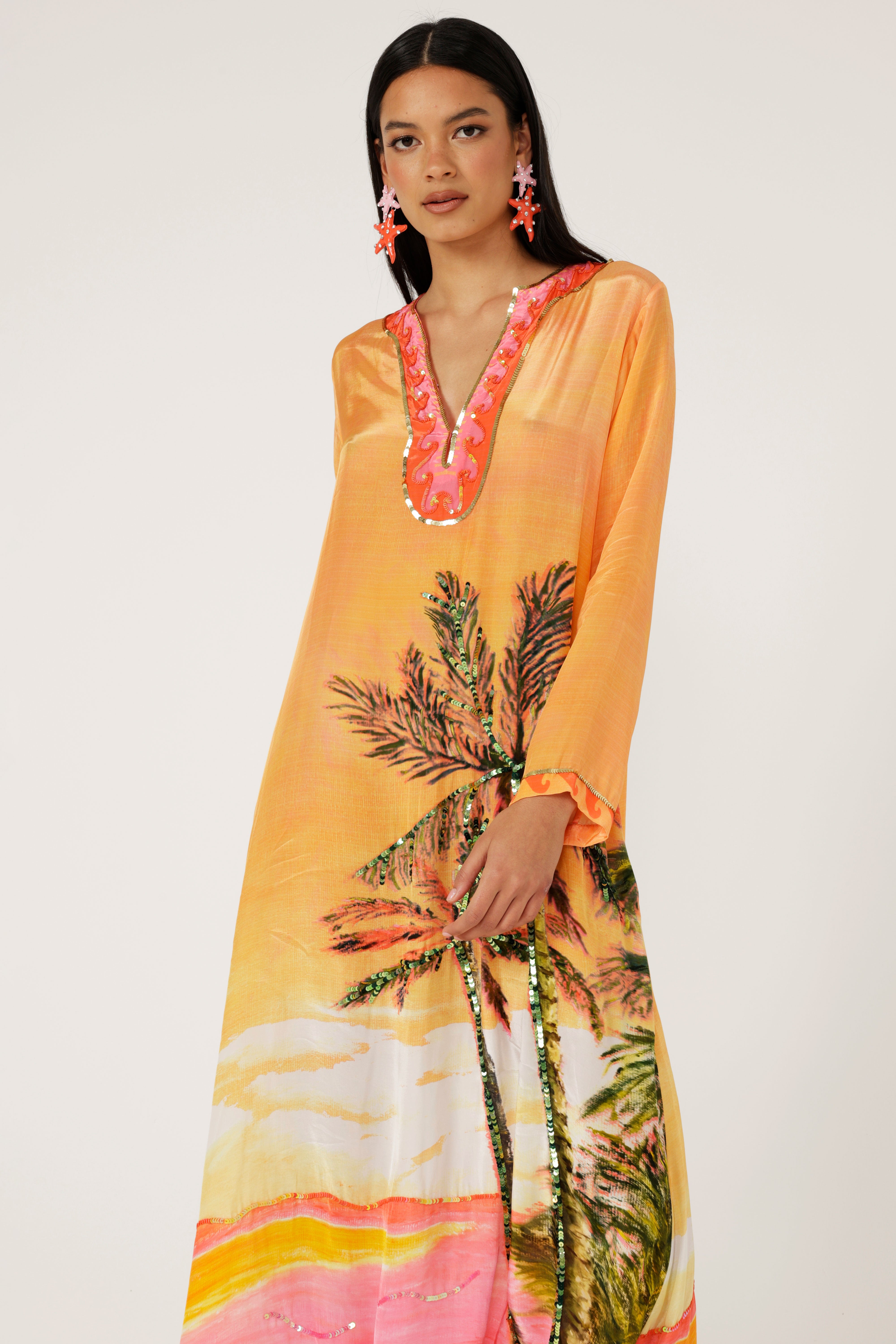 The Griffin Palms Kaftan