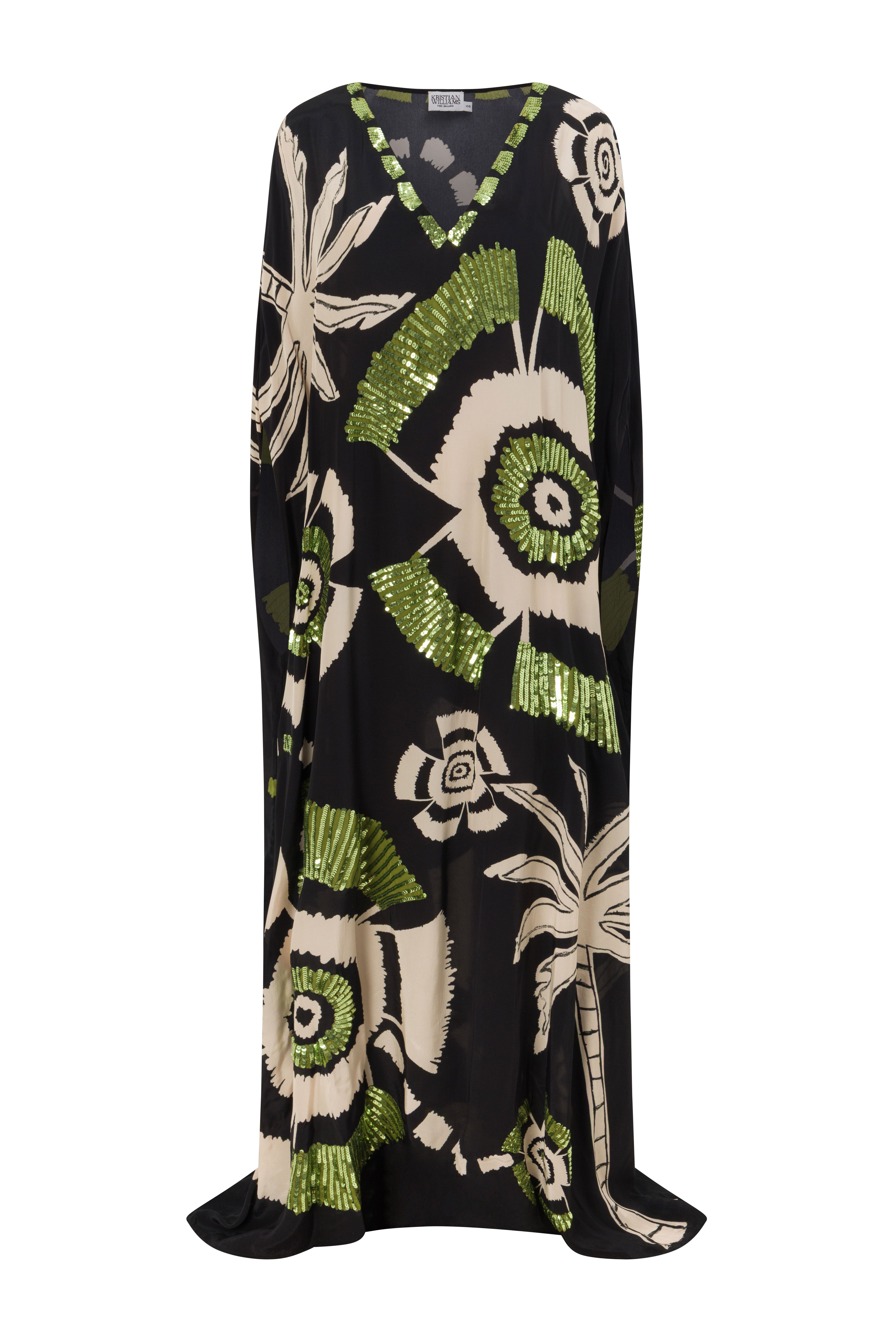The Nocturne Capelet Kaftan