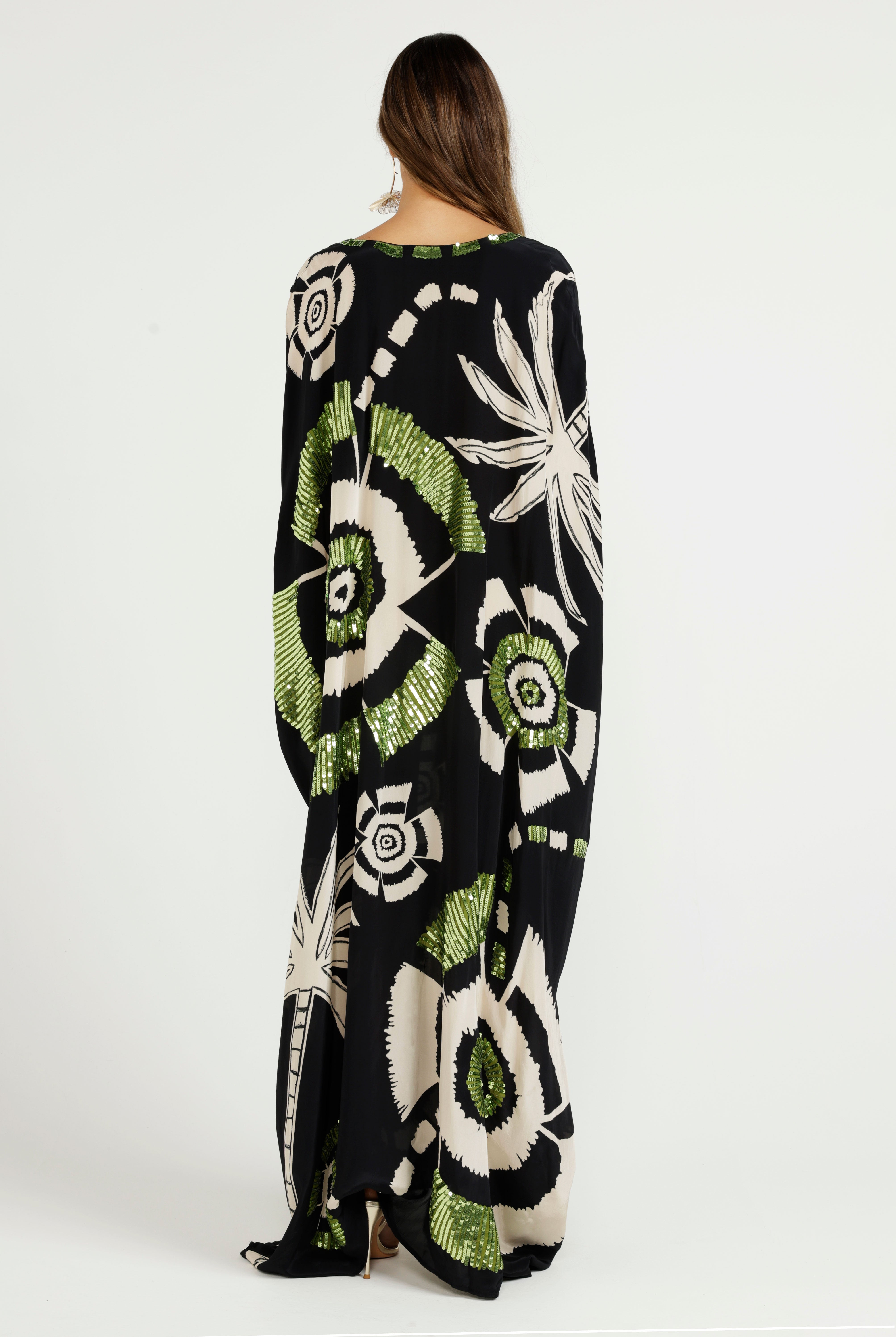 The Nocturne Capelet Kaftan