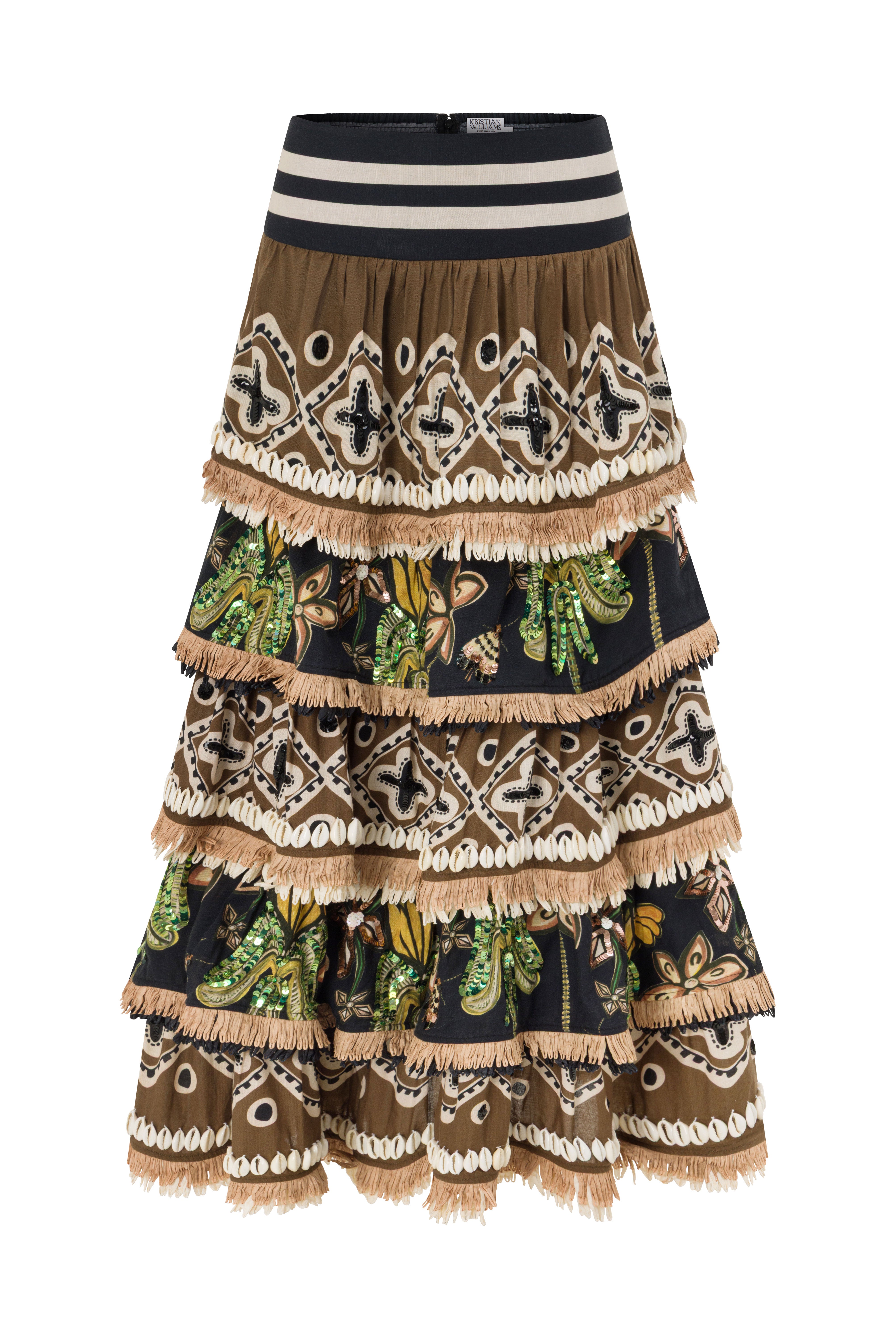 The Nomad Ruffle Skirt