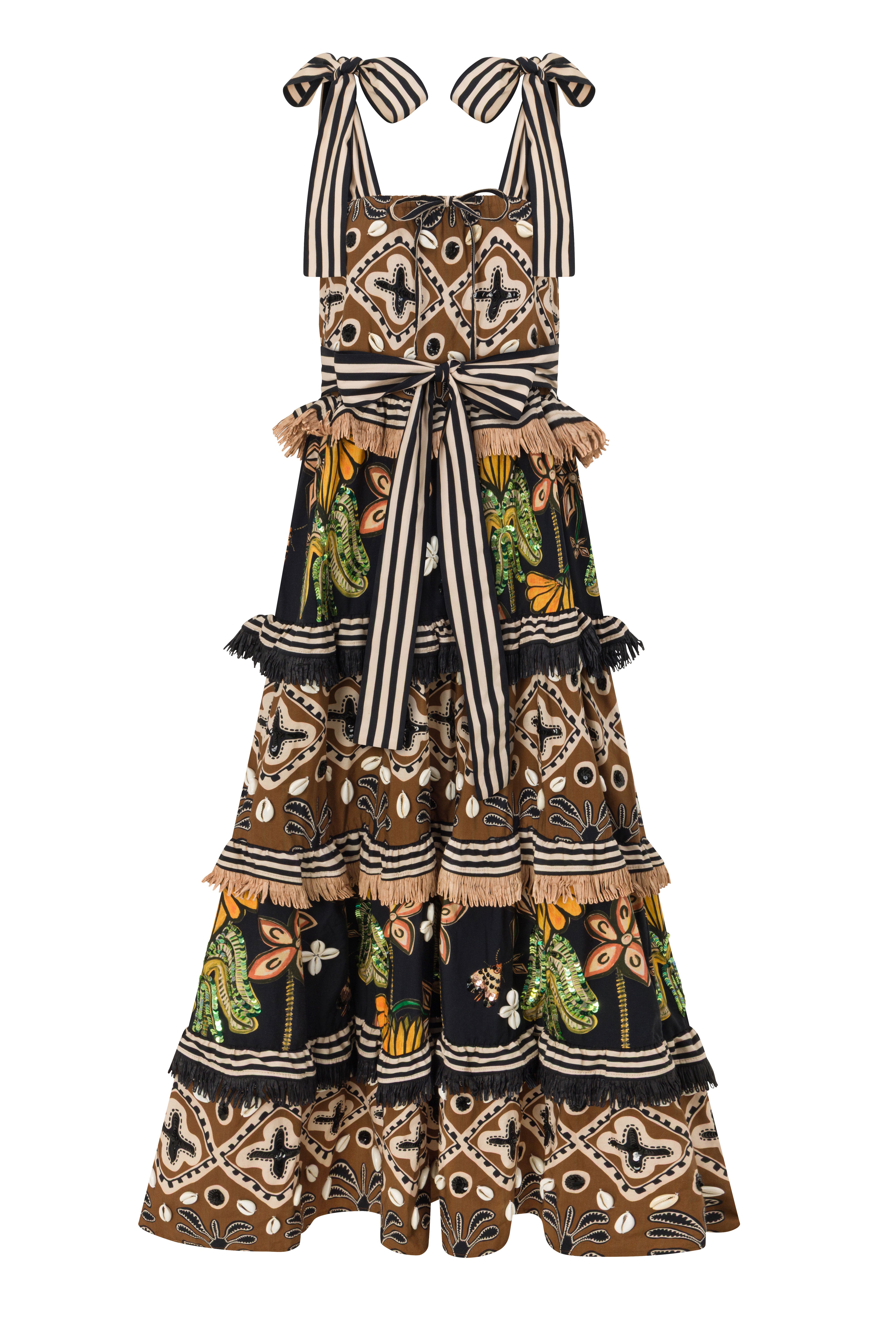 The Nomad Tierred Maxi Dress