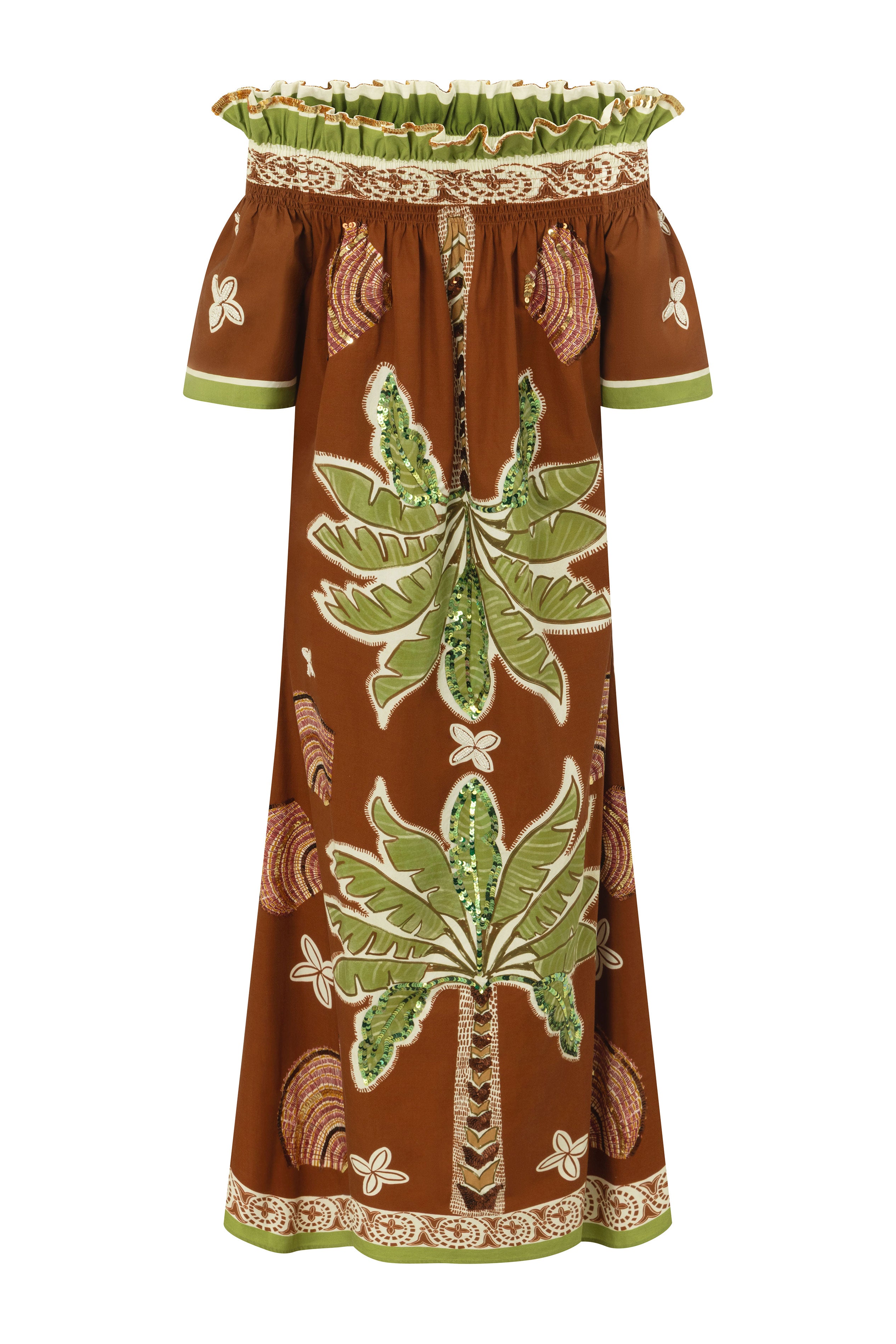 The Palm Eden Off Shoulder Dress