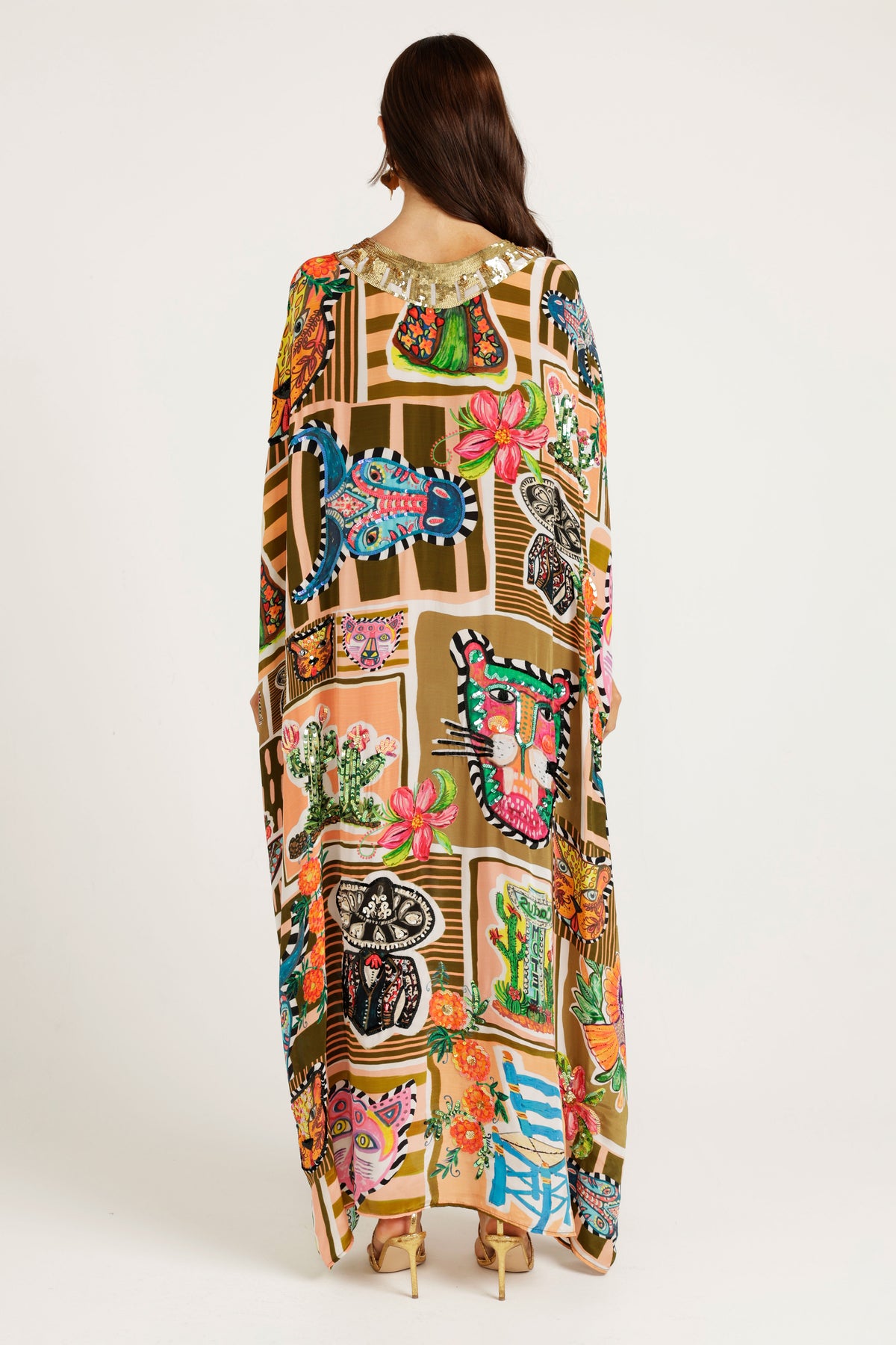 The Casa Curiosa Capelet Kaftan