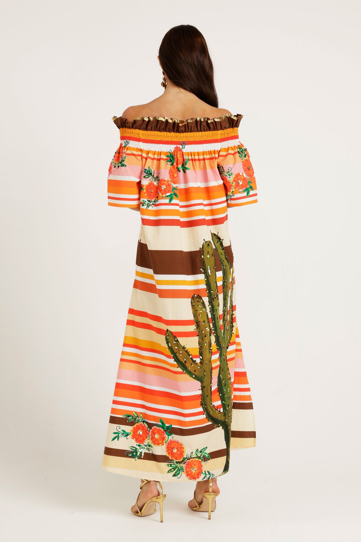 The Desierto Off Shoulder Dress