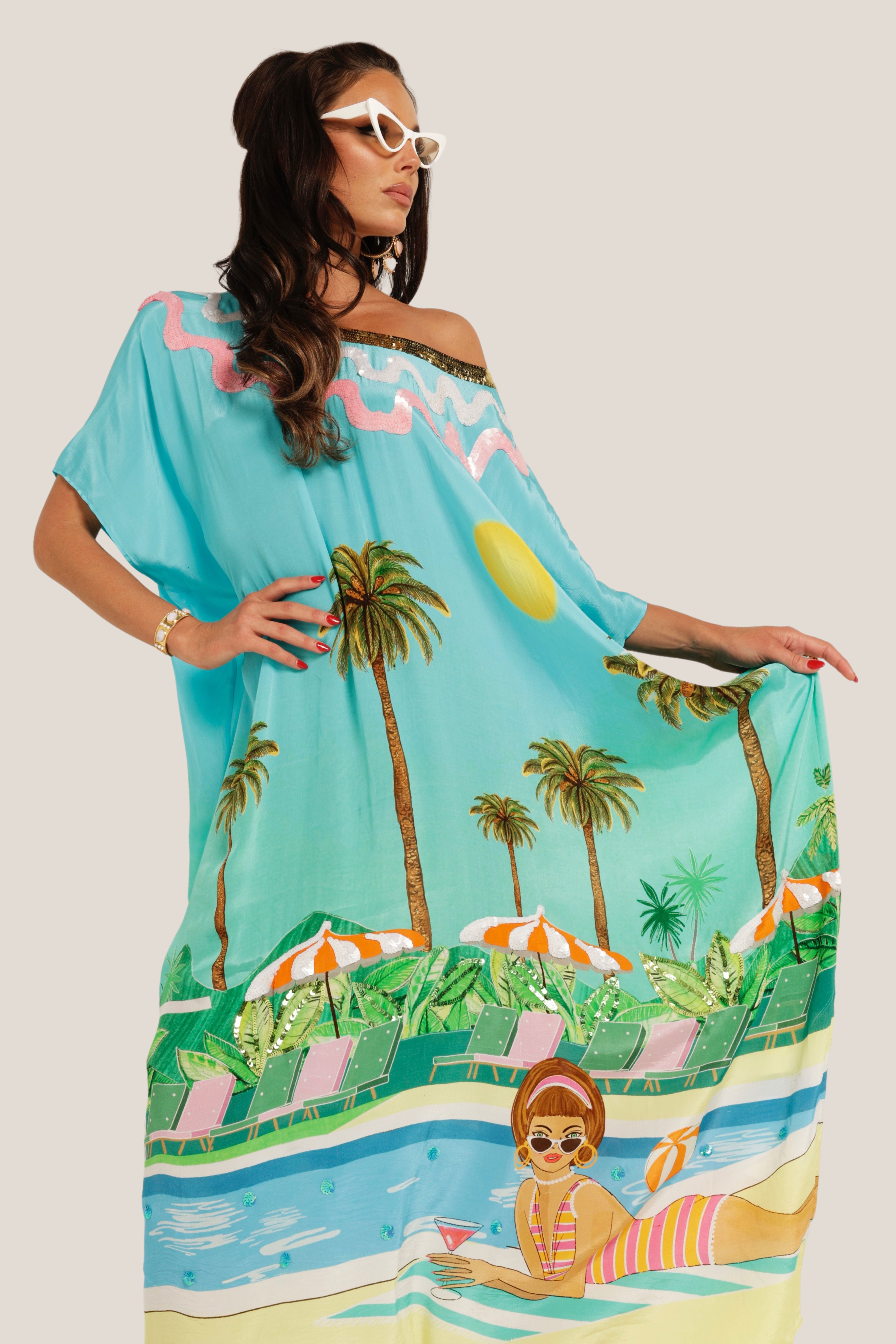 The Palm Royale Kaftan (Long)