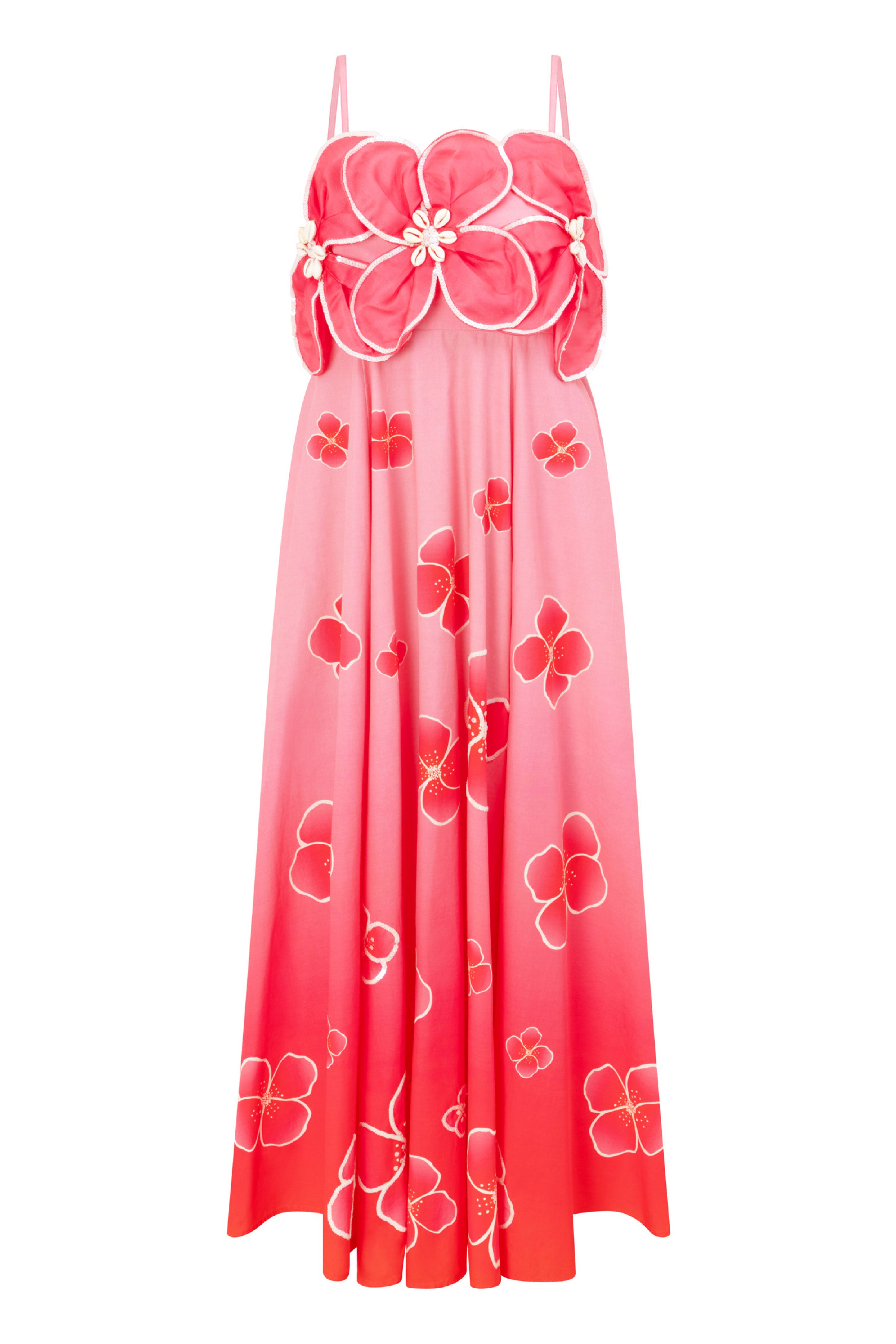 The Tropical Blossom Dress