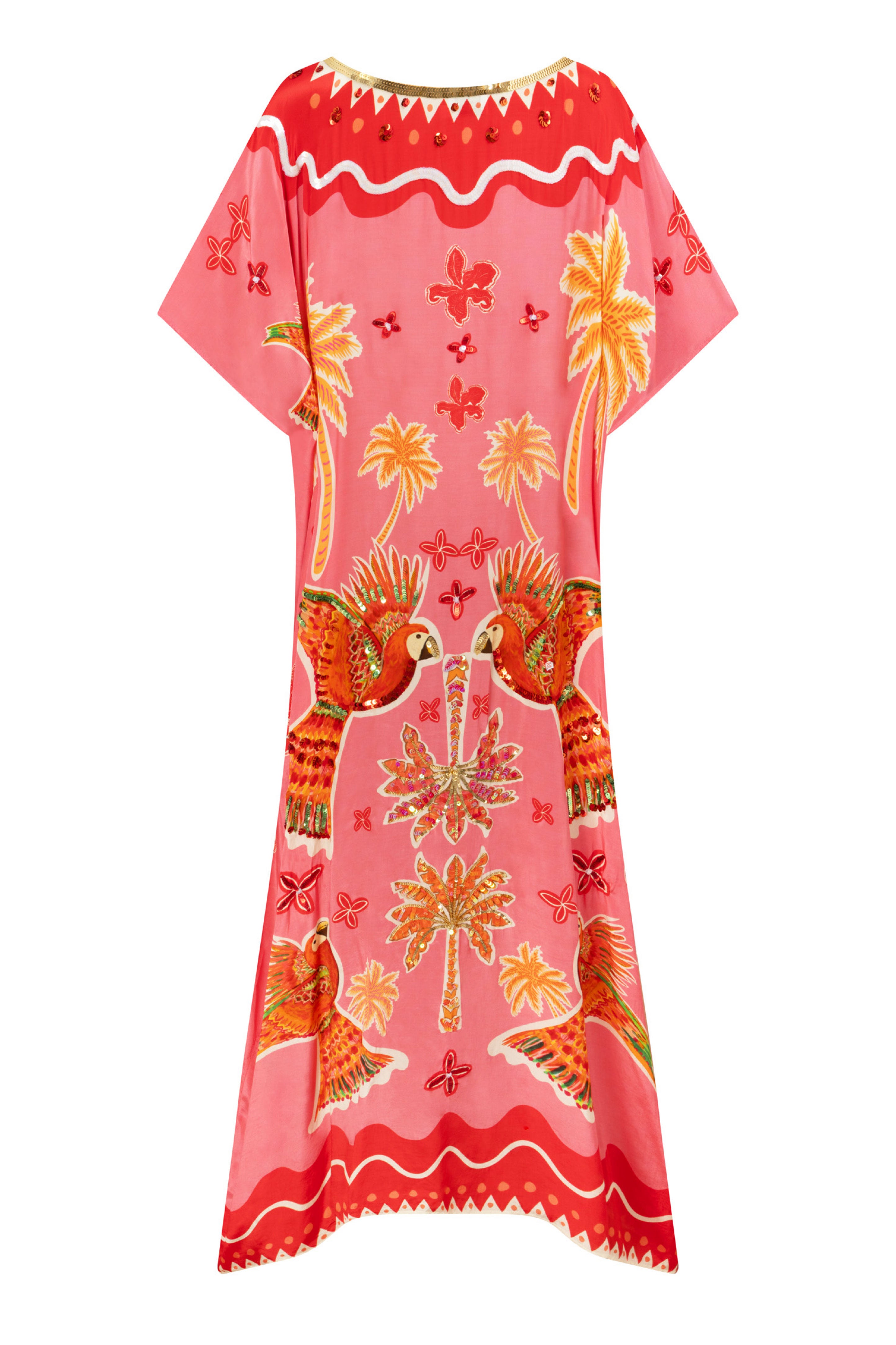 The Parrot Garden Kaftan