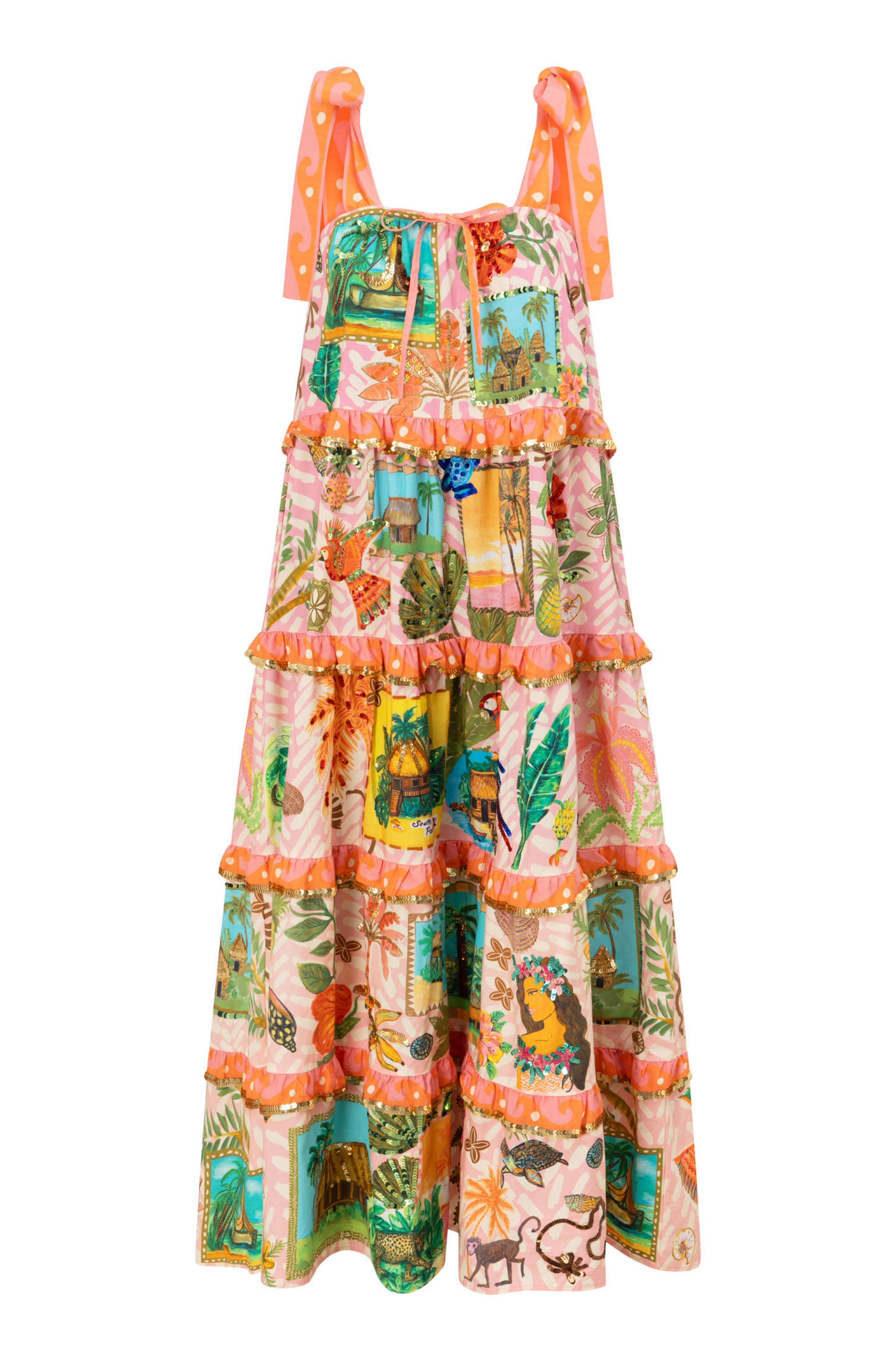 The Coconut Cabin Maxi Dress