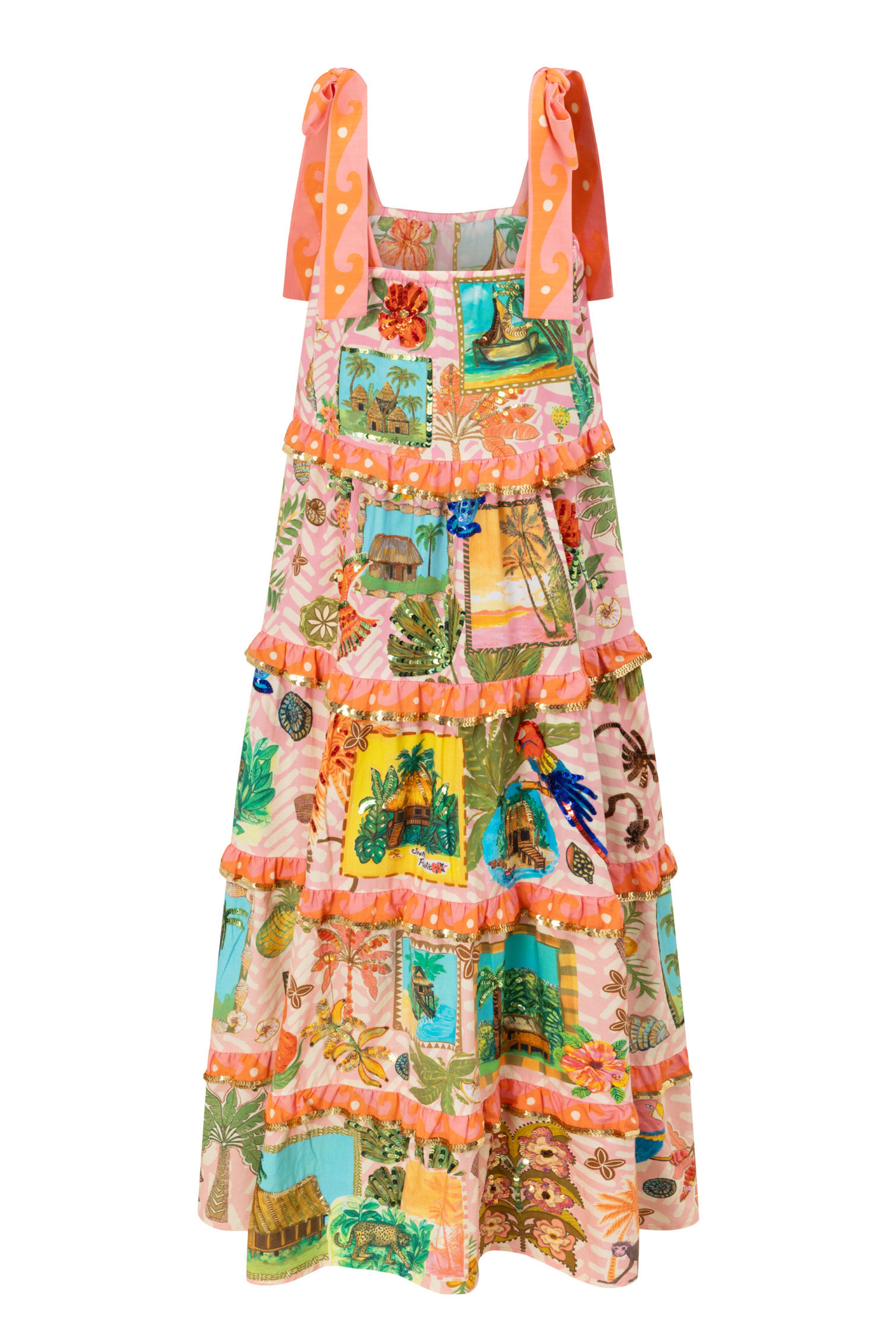 The Coconut Cabin Maxi Dress