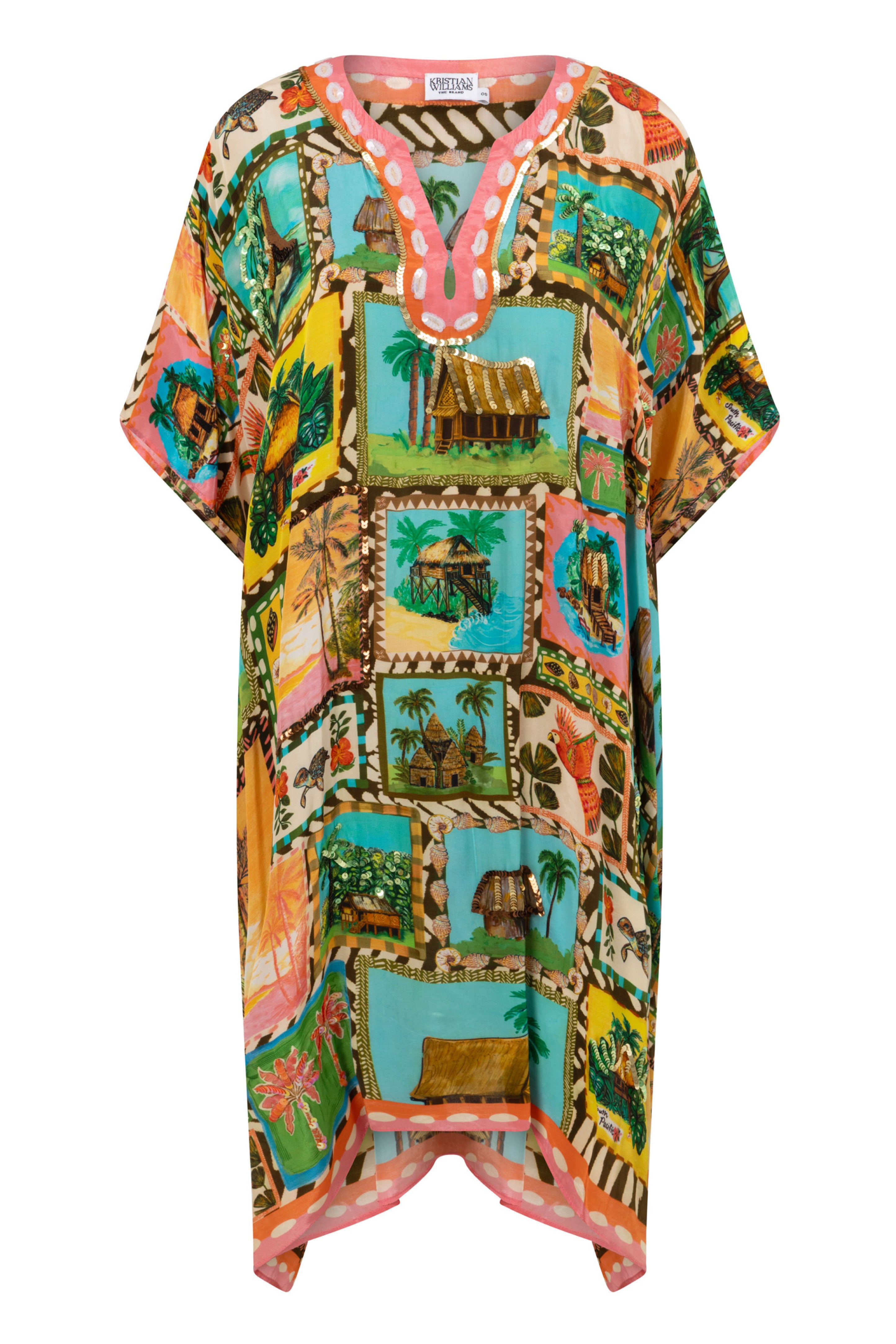The Tropical Lodge Kaftan