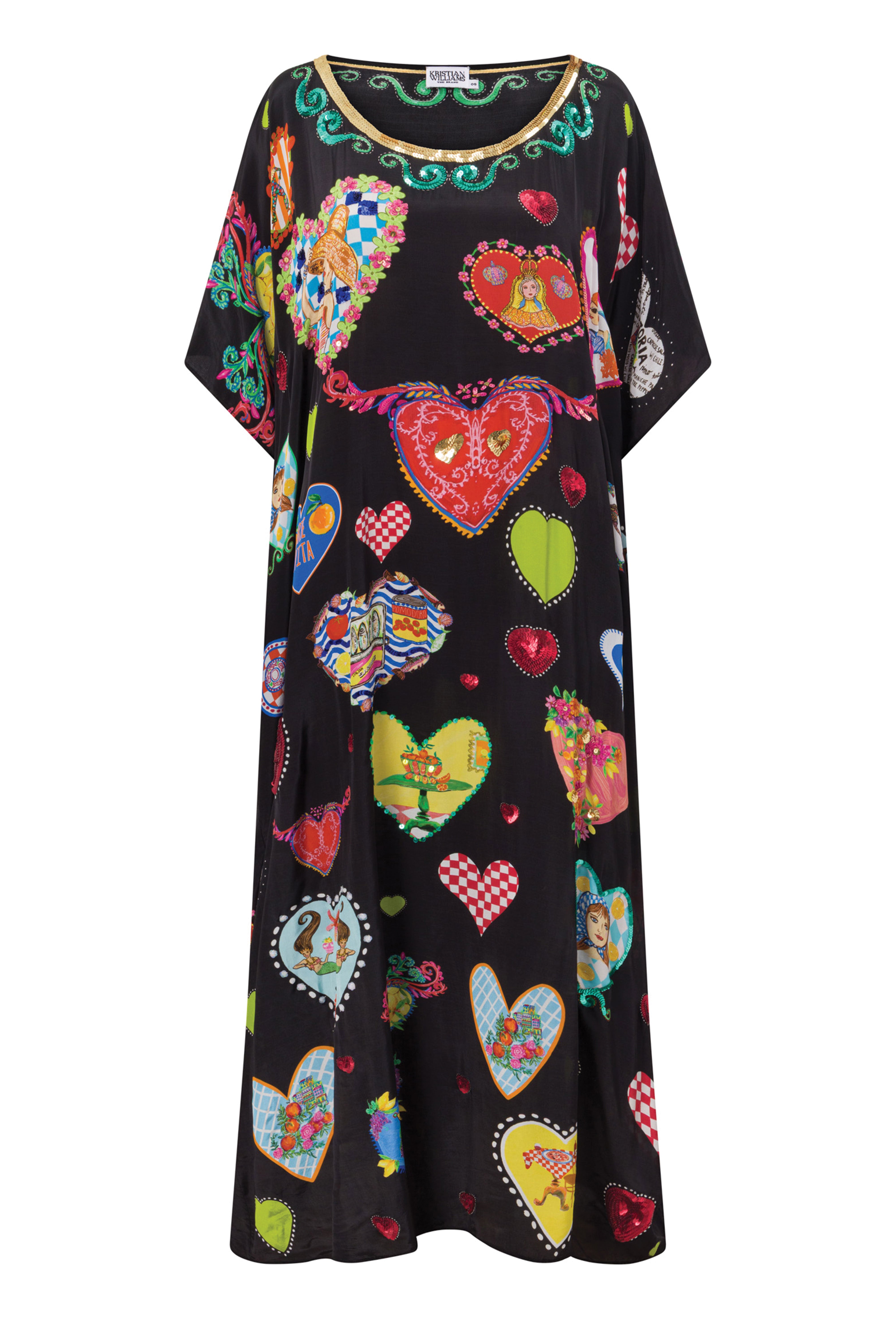 The Ti Amo Kaftan (Long)