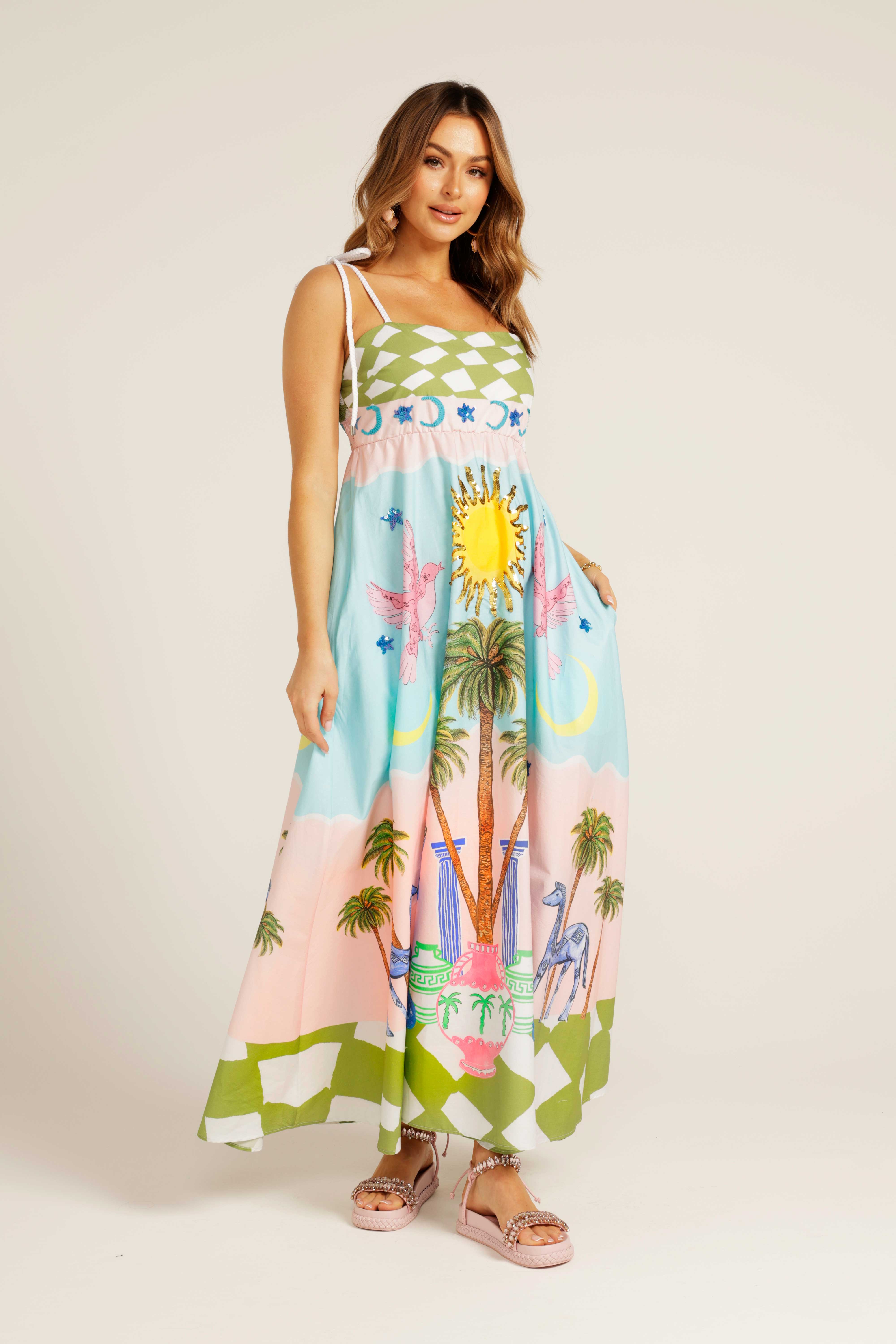 The Epione Maxi Dress