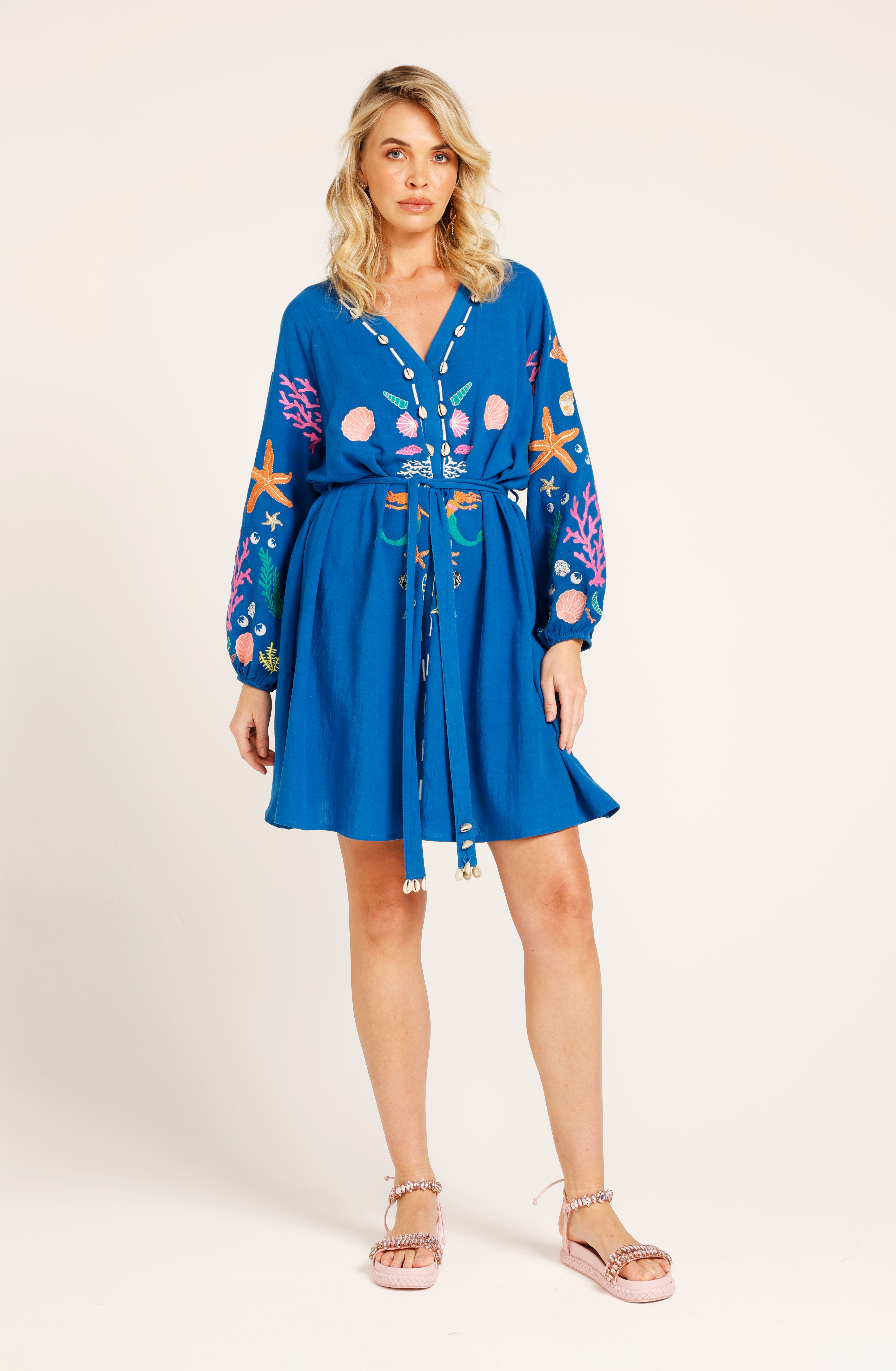 The India Poet Mini Dress