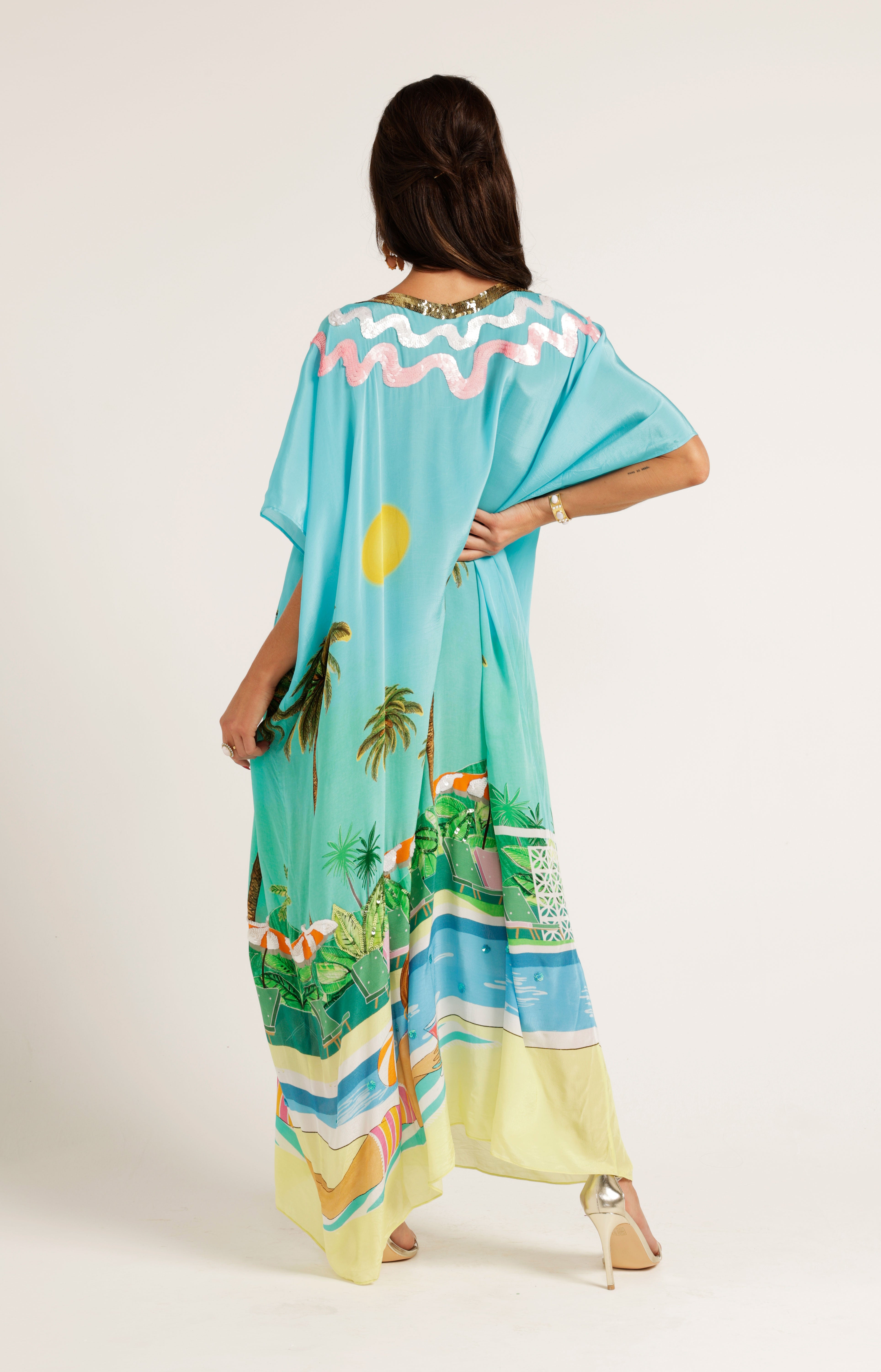 The Palm Royale Kaftan (Long)