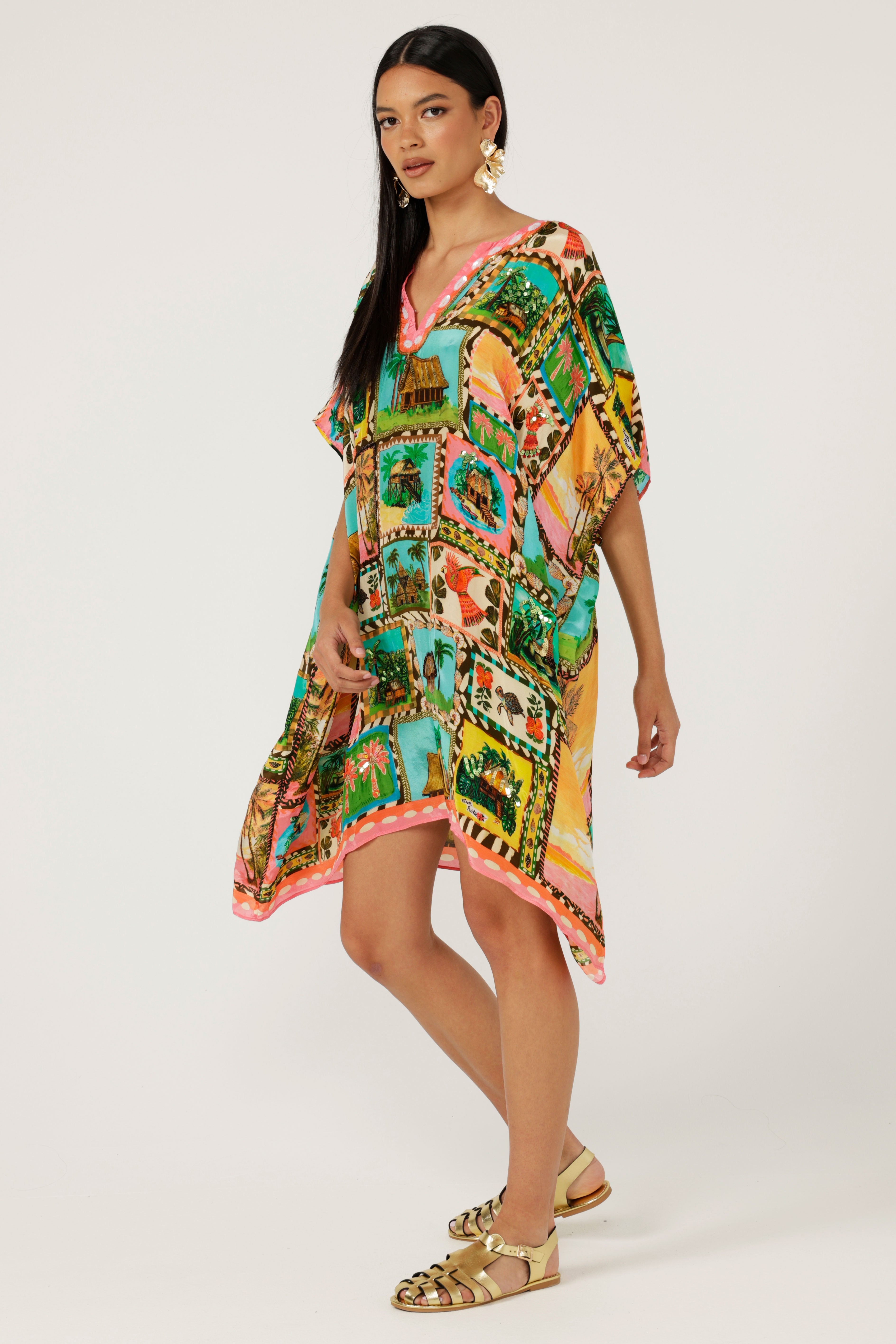 The Tropical Lodge Kaftan