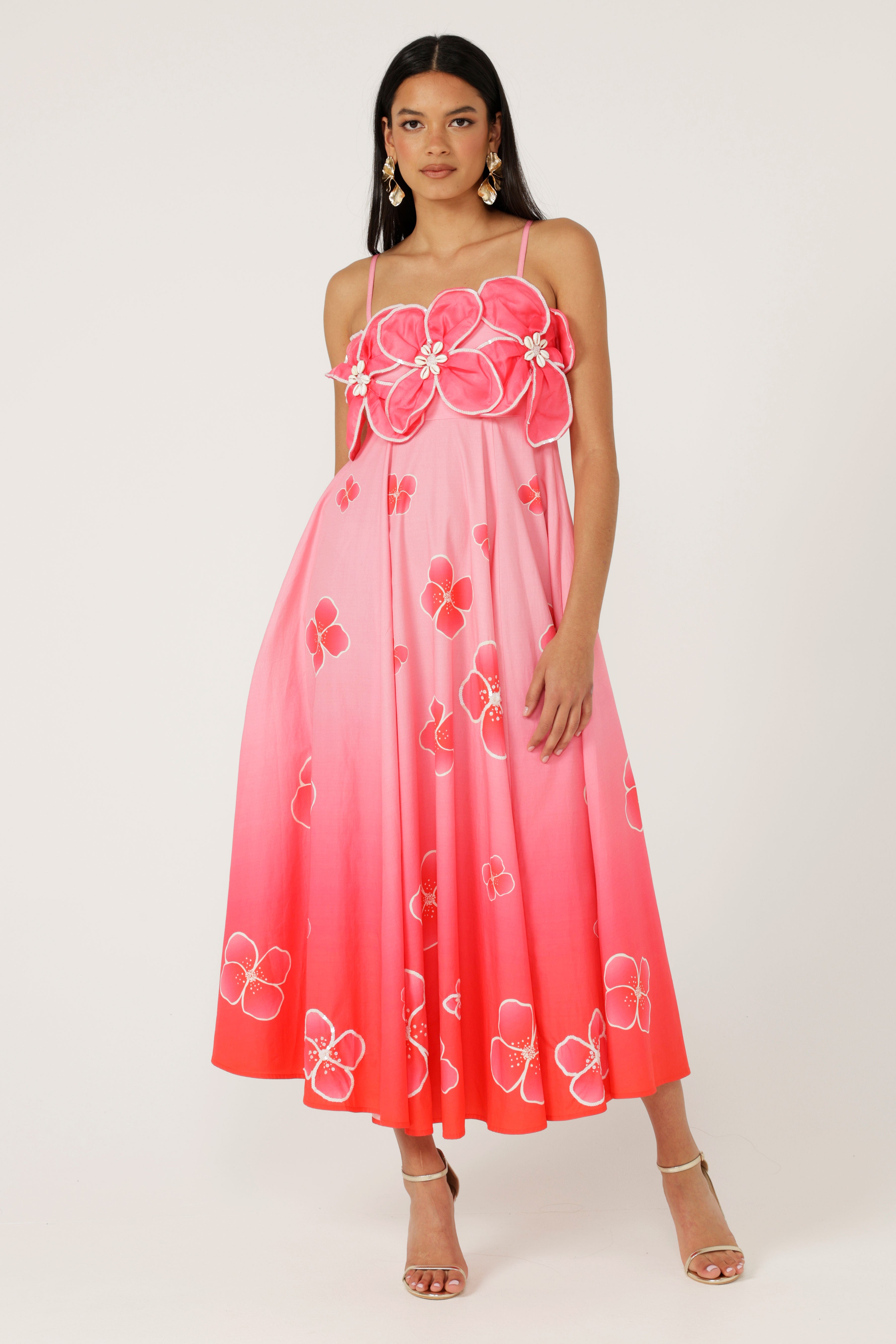 The Tropical Blossom Dress