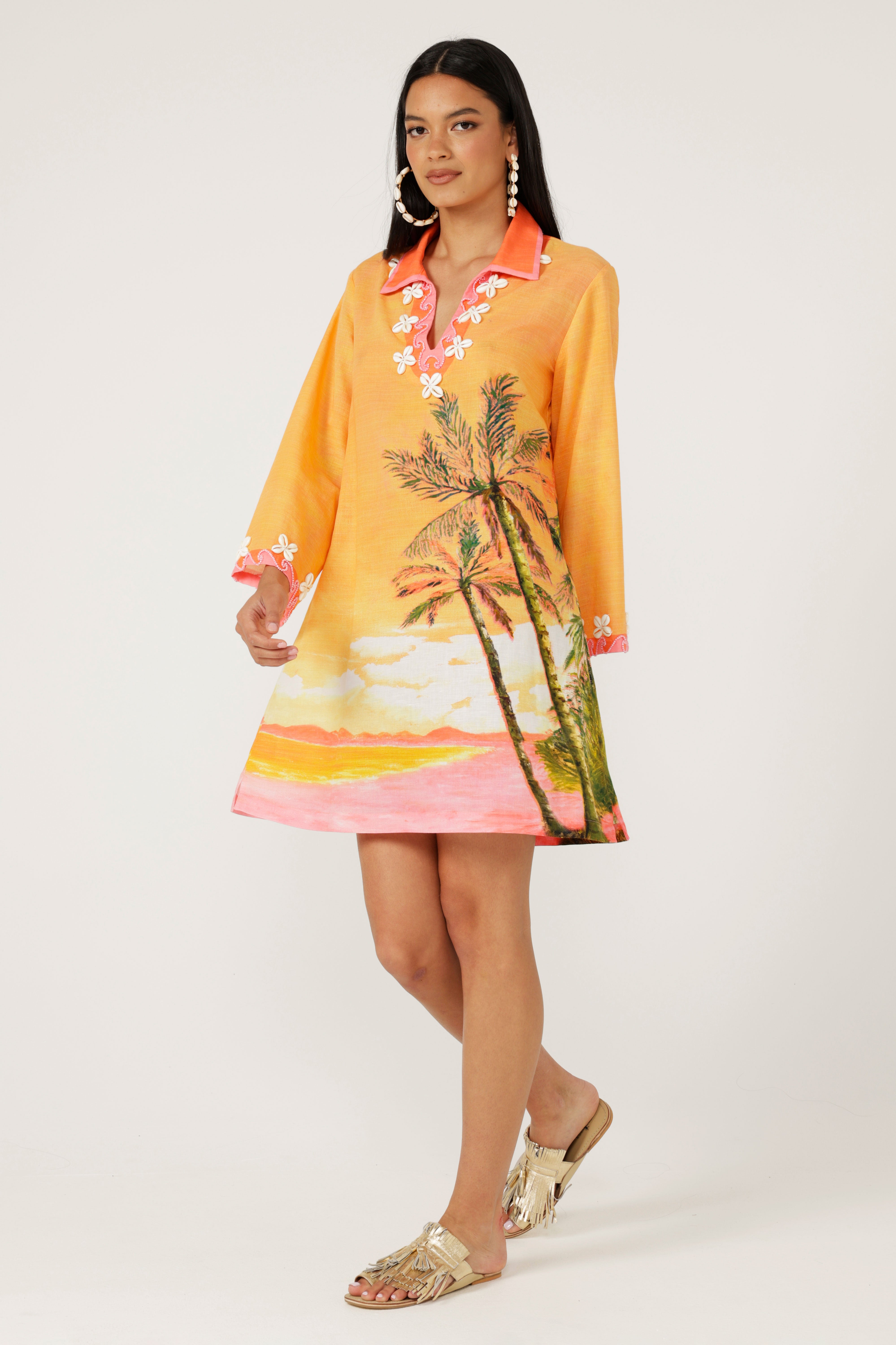 The Griffin Palms Mini Tunic Dress