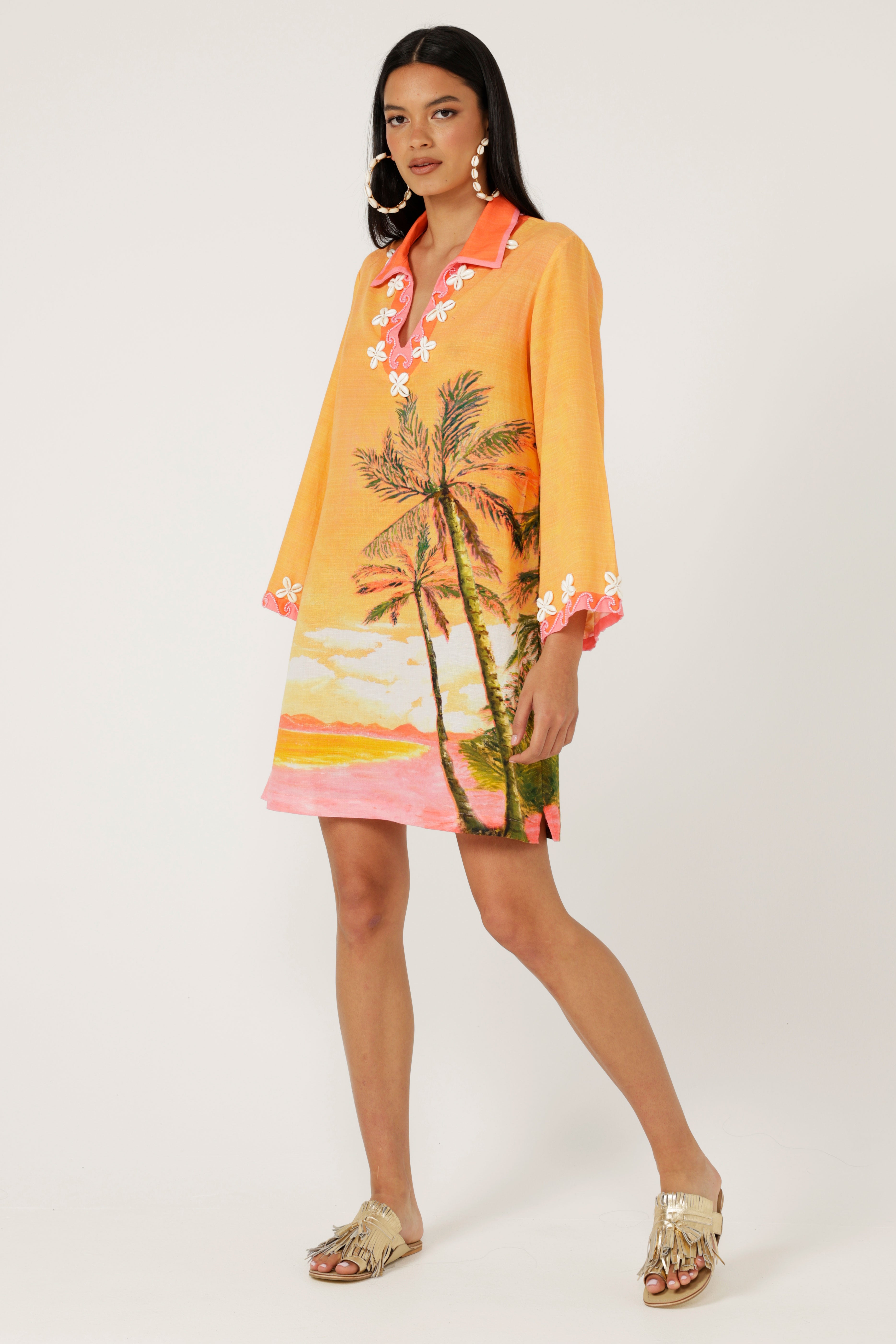 The Griffin Palms Mini Tunic Dress