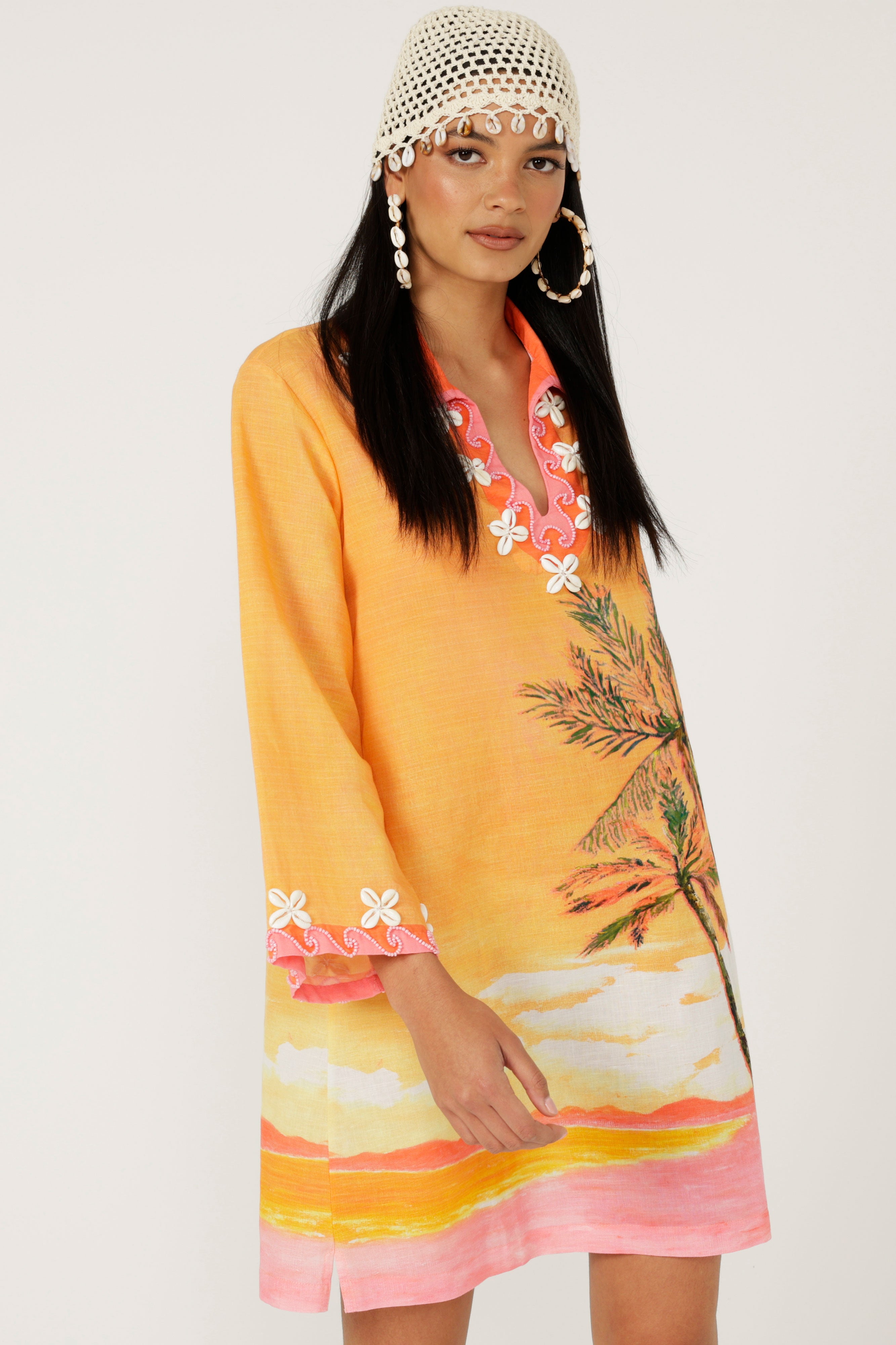 The Griffin Palms Mini Tunic Dress