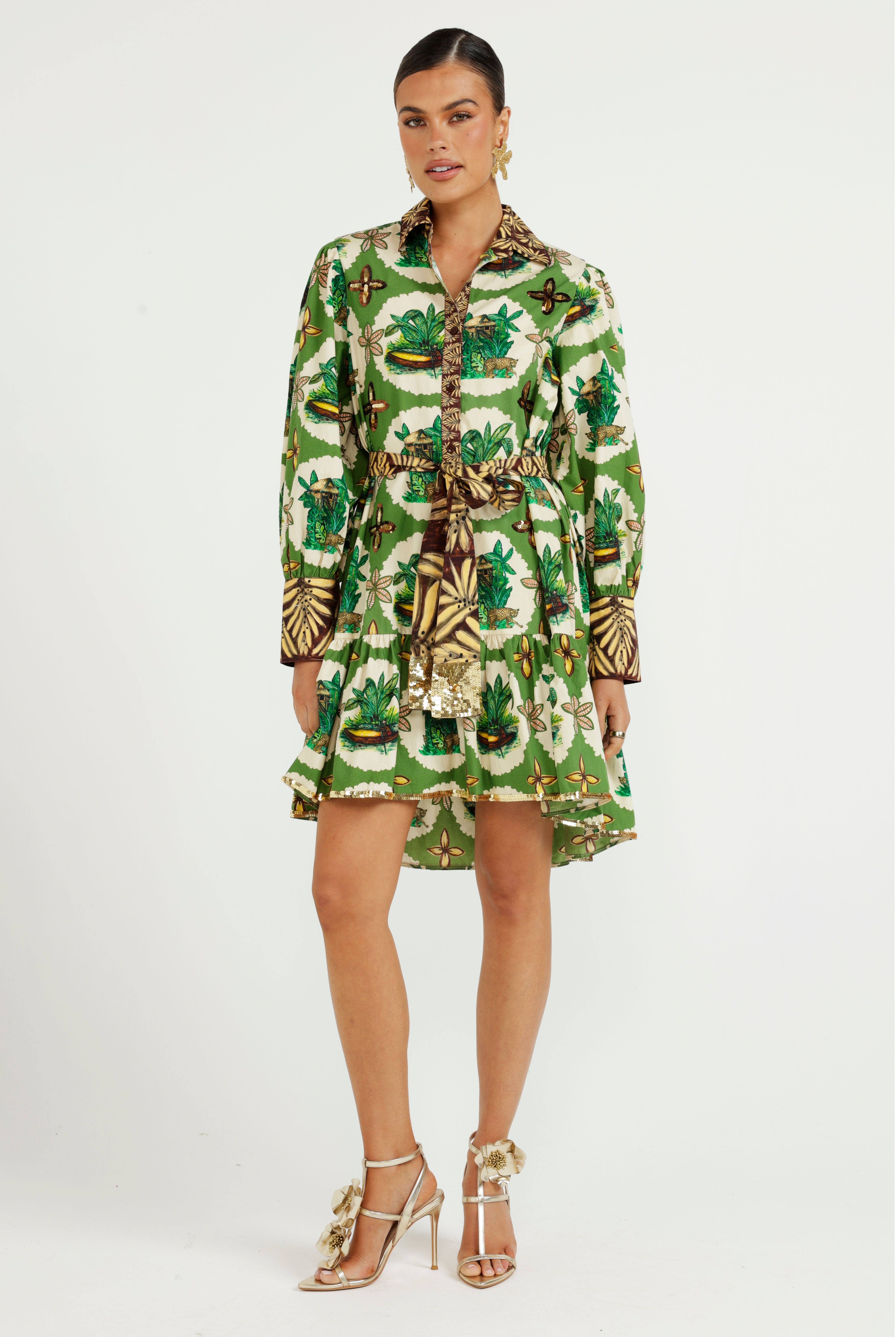 The Laguna Mini Shirt Dress