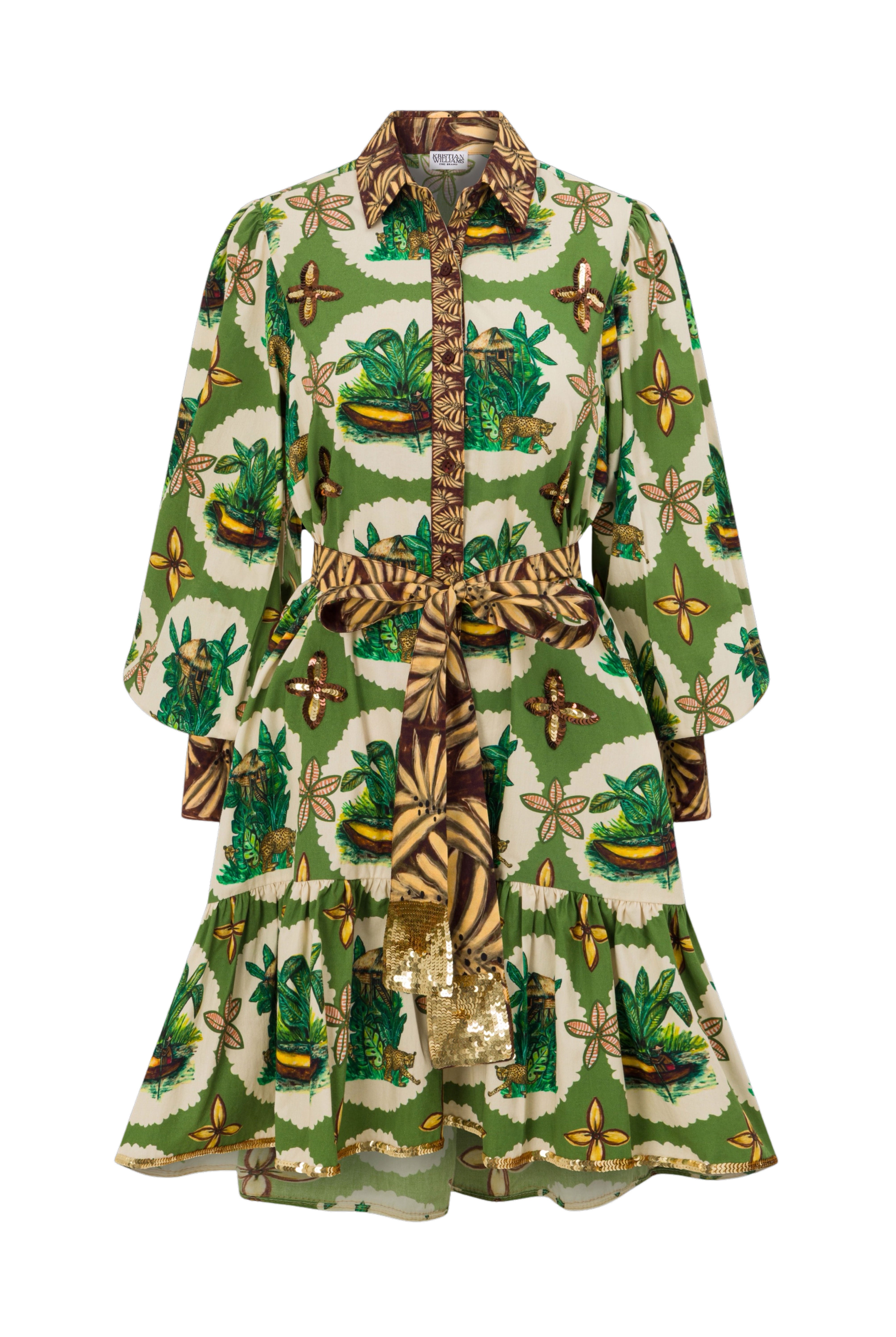 The Laguna Mini Shirt Dress
