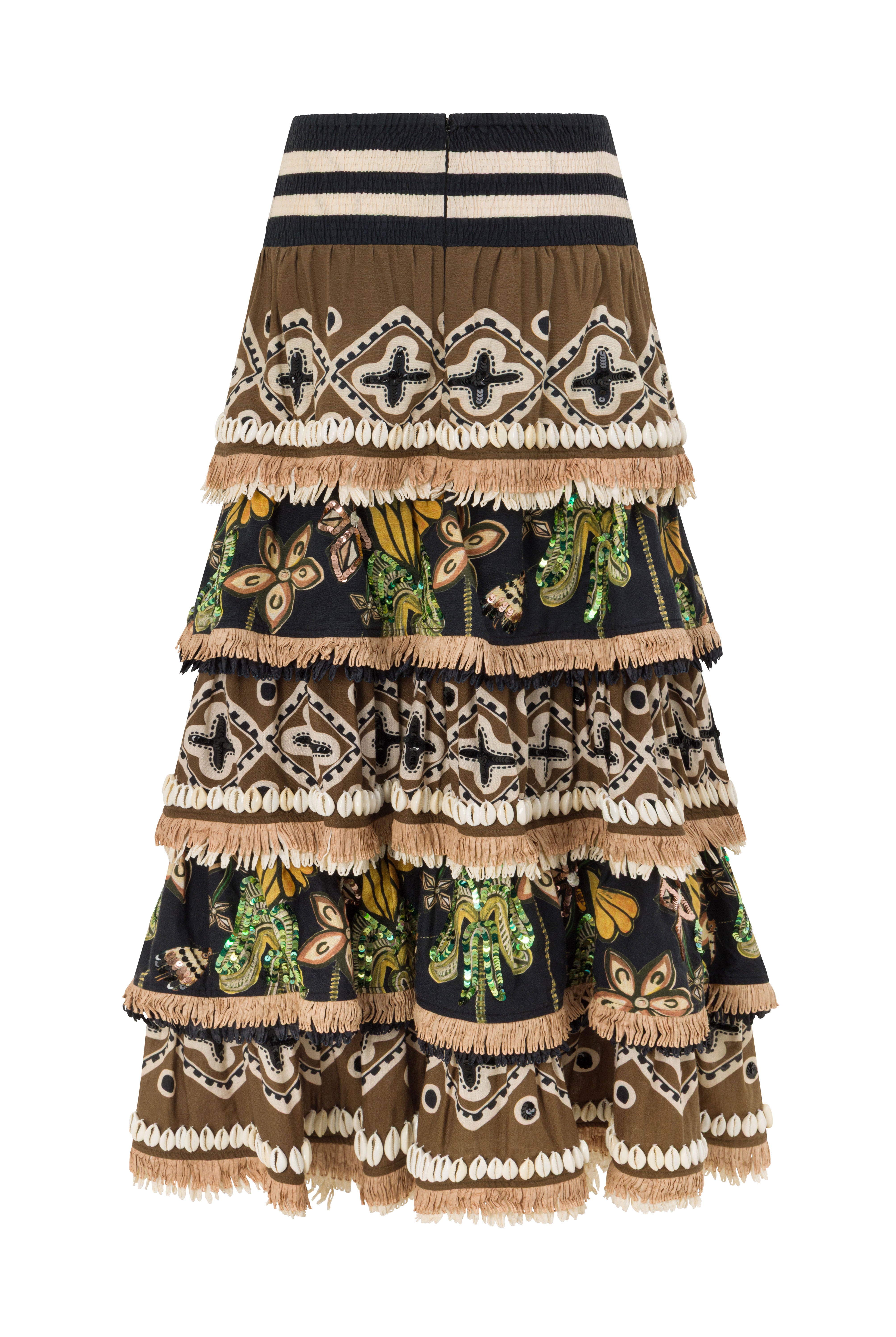 The Nomad Ruffle Skirt