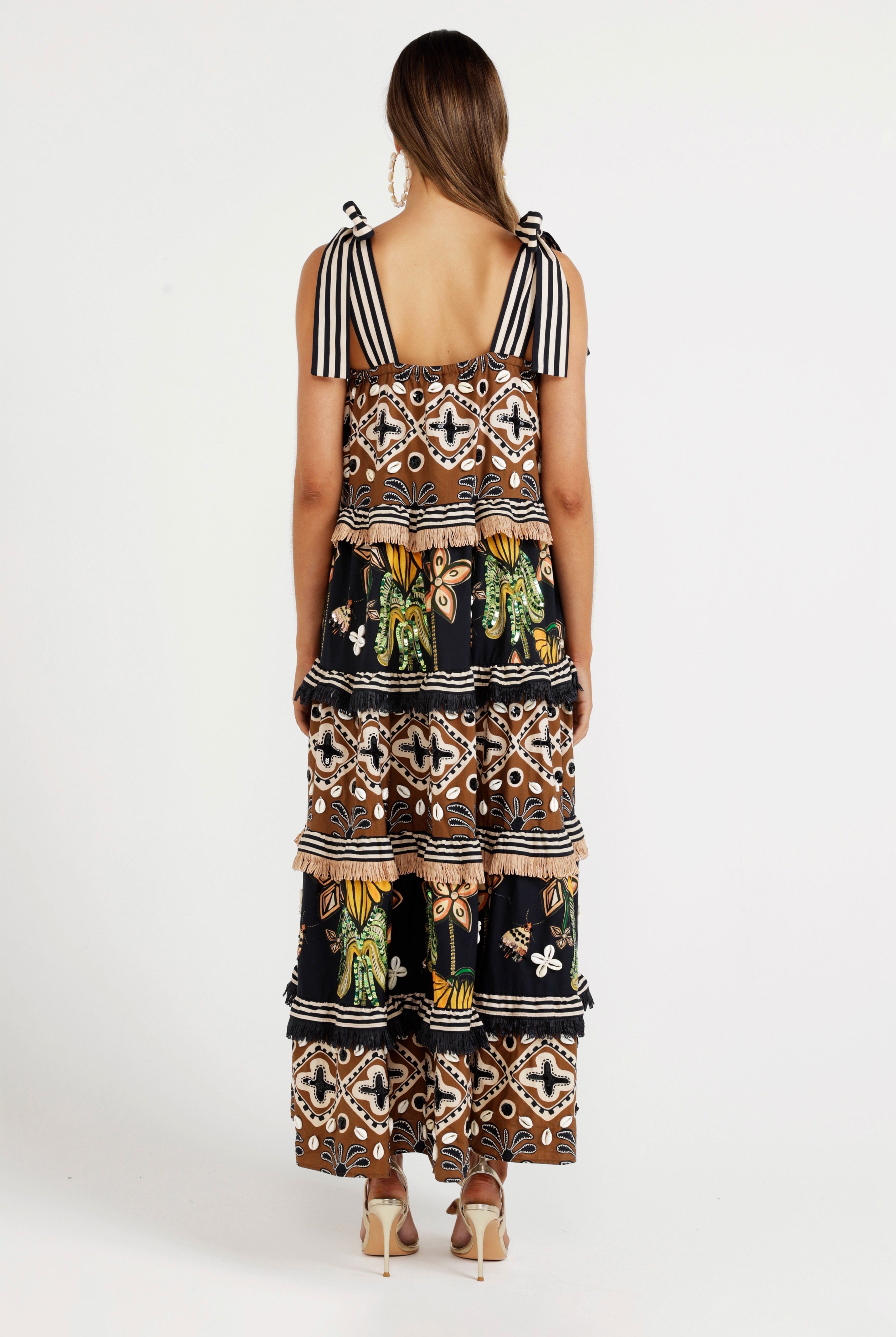 The Nomad Tierred Maxi Dress