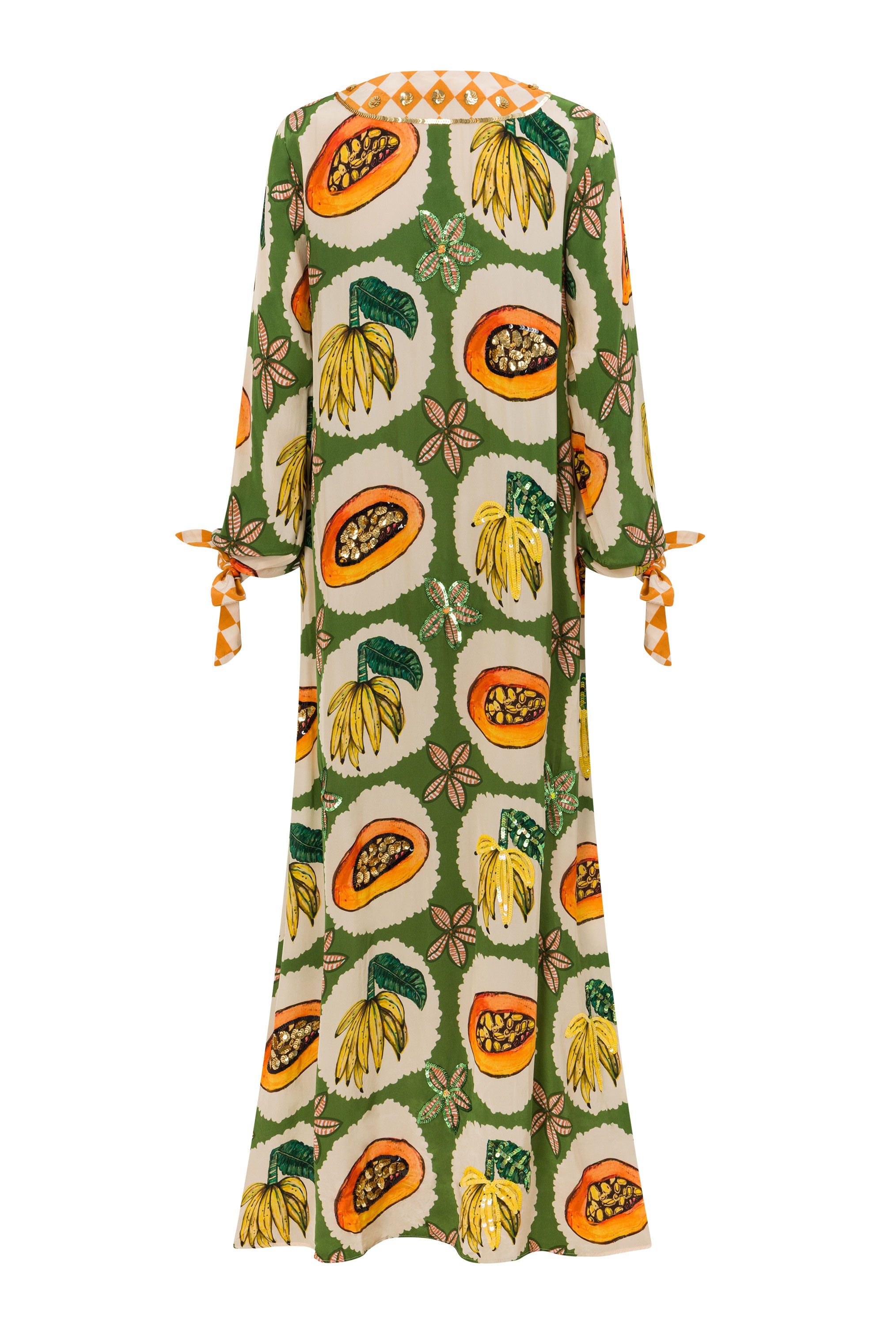 The Papaya Grove Kaftan