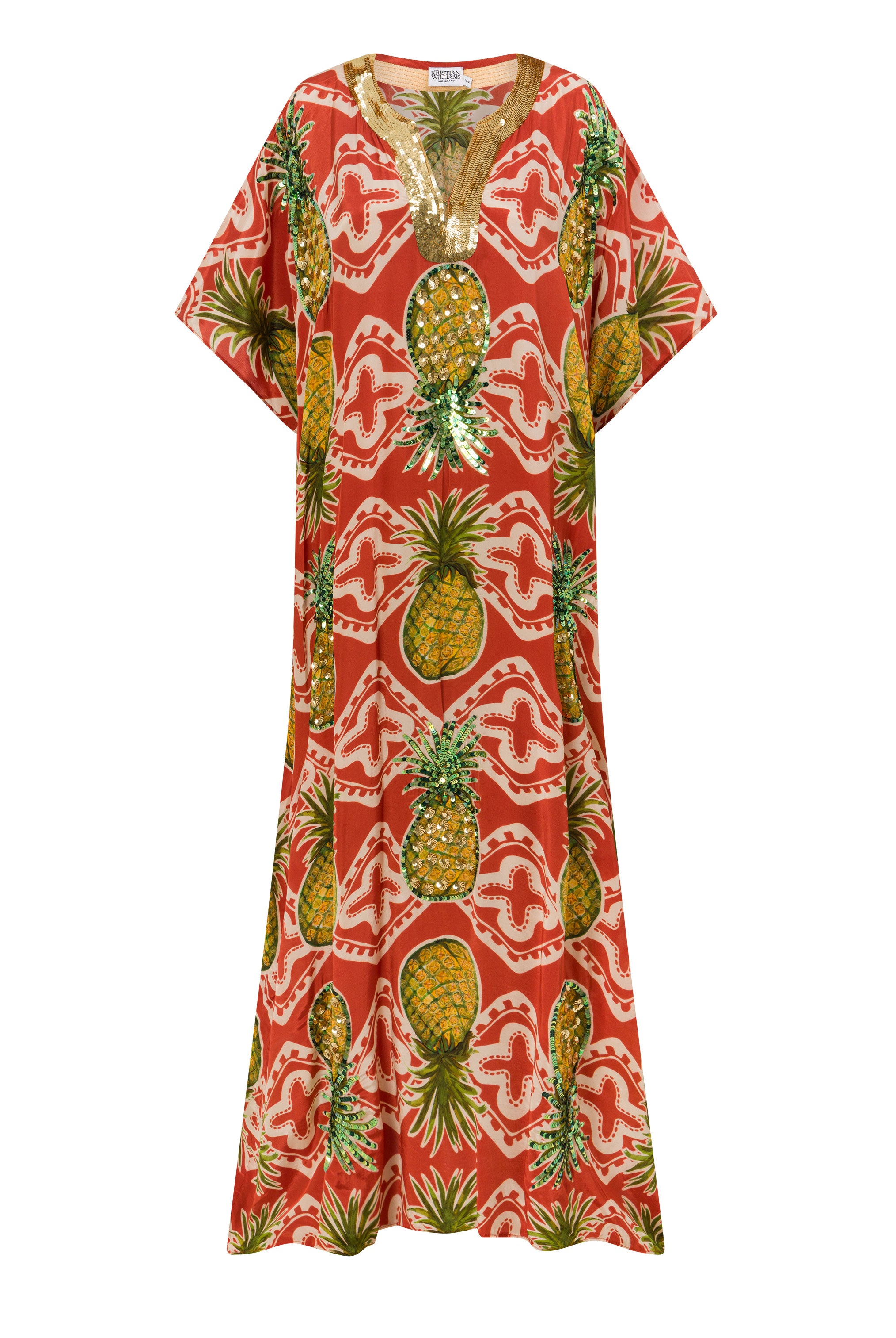 The Pineapple Royale Kaftan