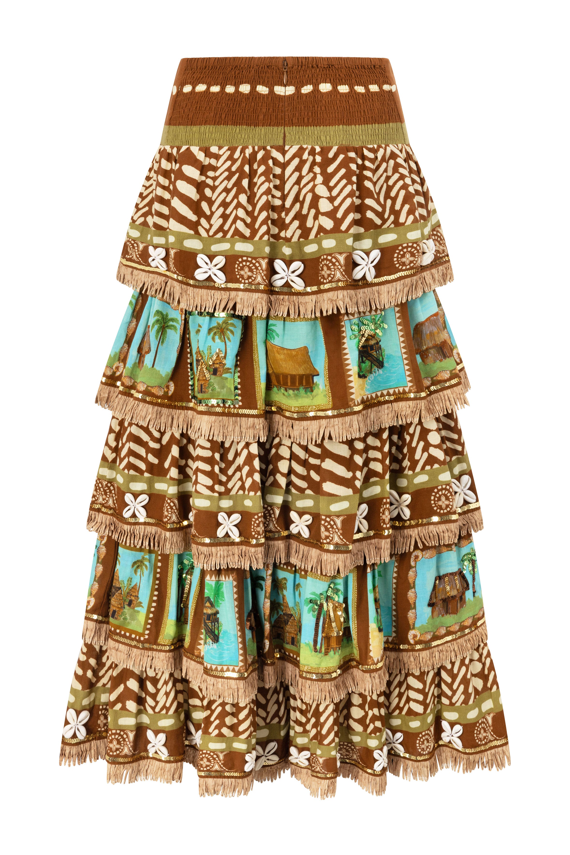 The Canopy Hut Ruffle Skirt