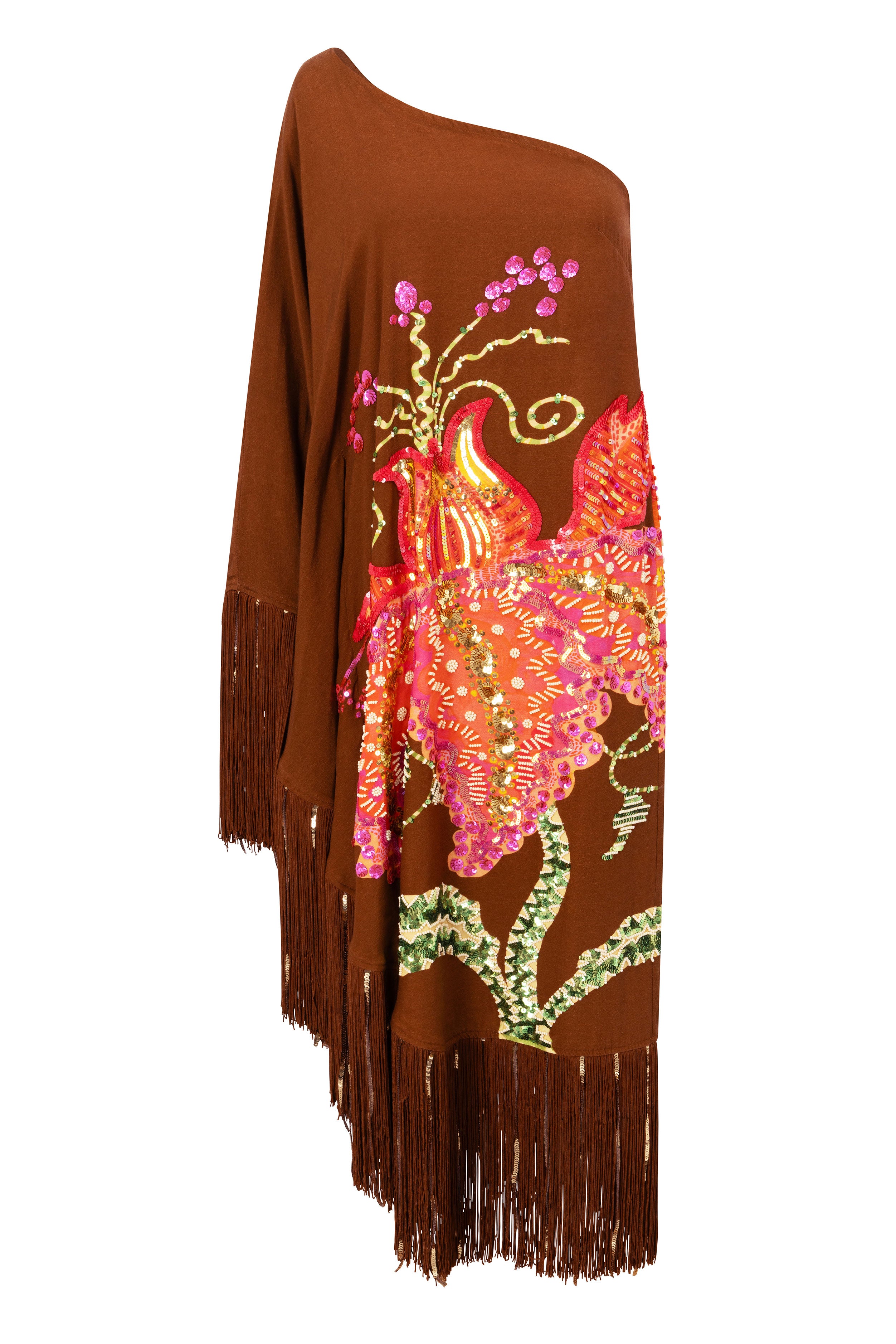 The Hidden Eden One Shoulder Dress