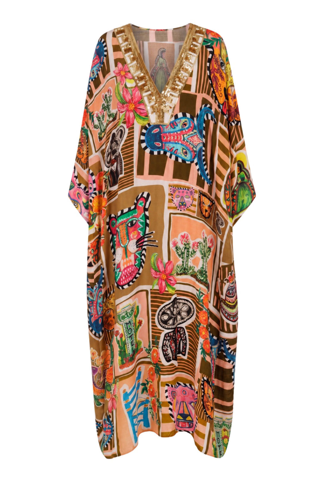 The Casa Curiosa Capelet Kaftan