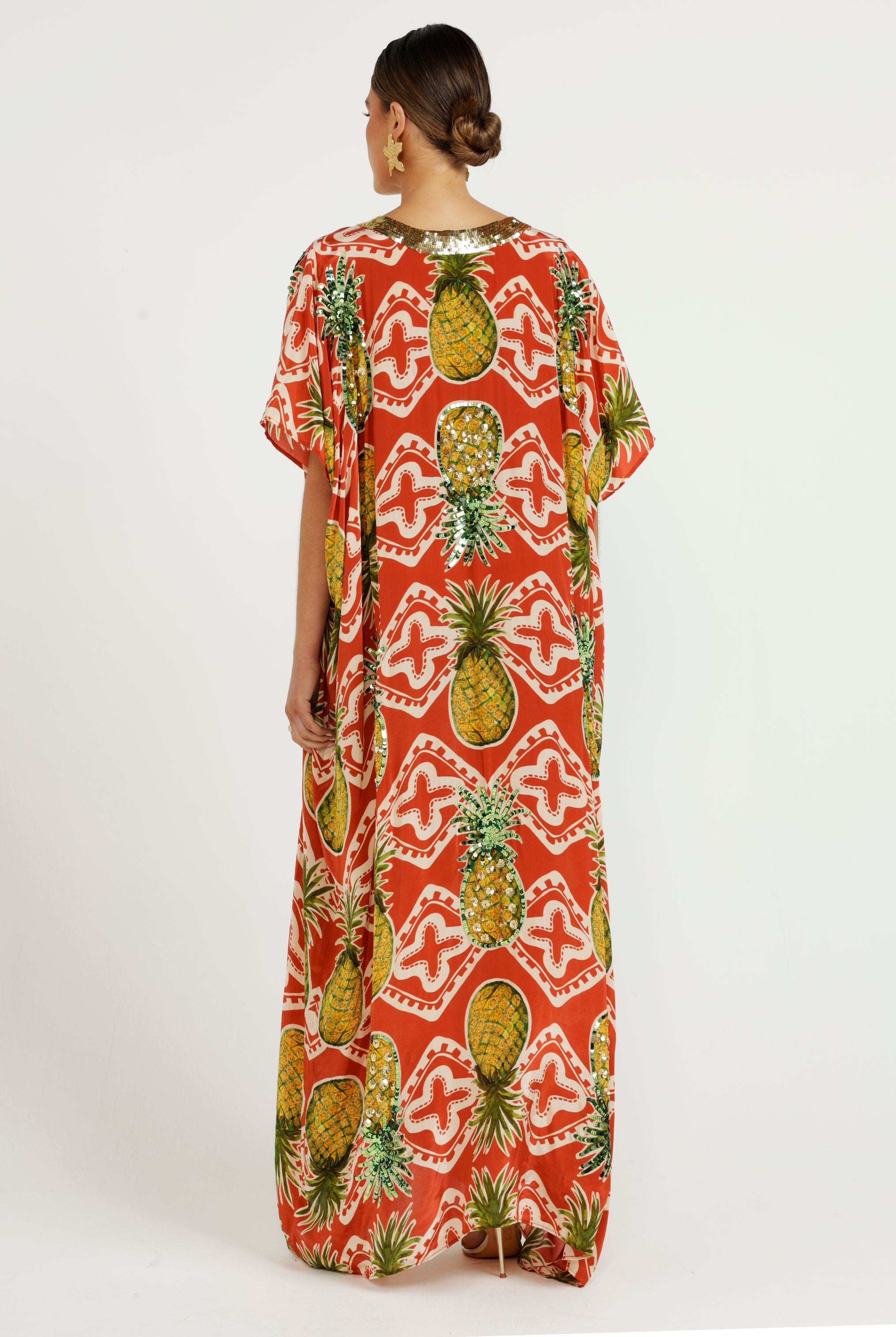 The Pineapple Royale Kaftan