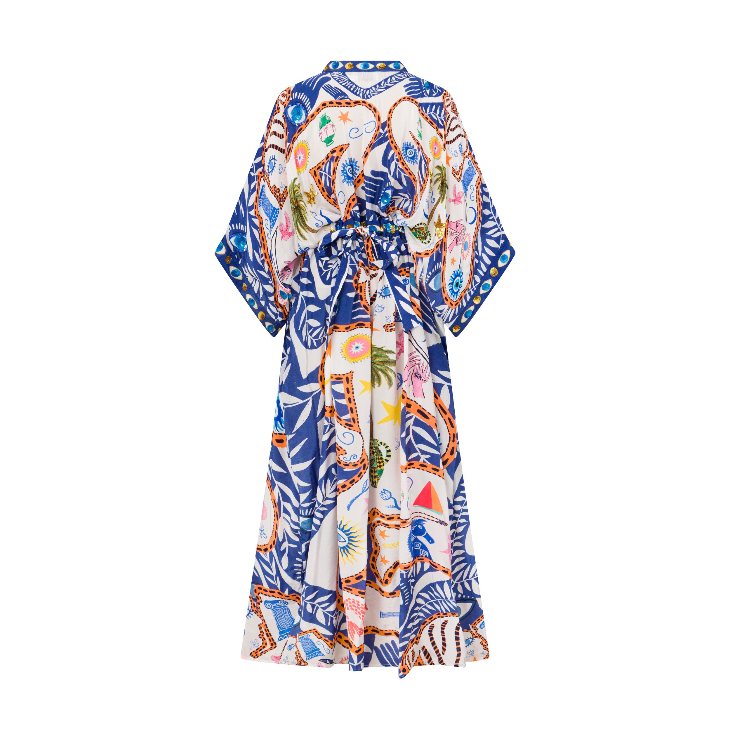 The Anastasia V-Neck Kaftan Dress