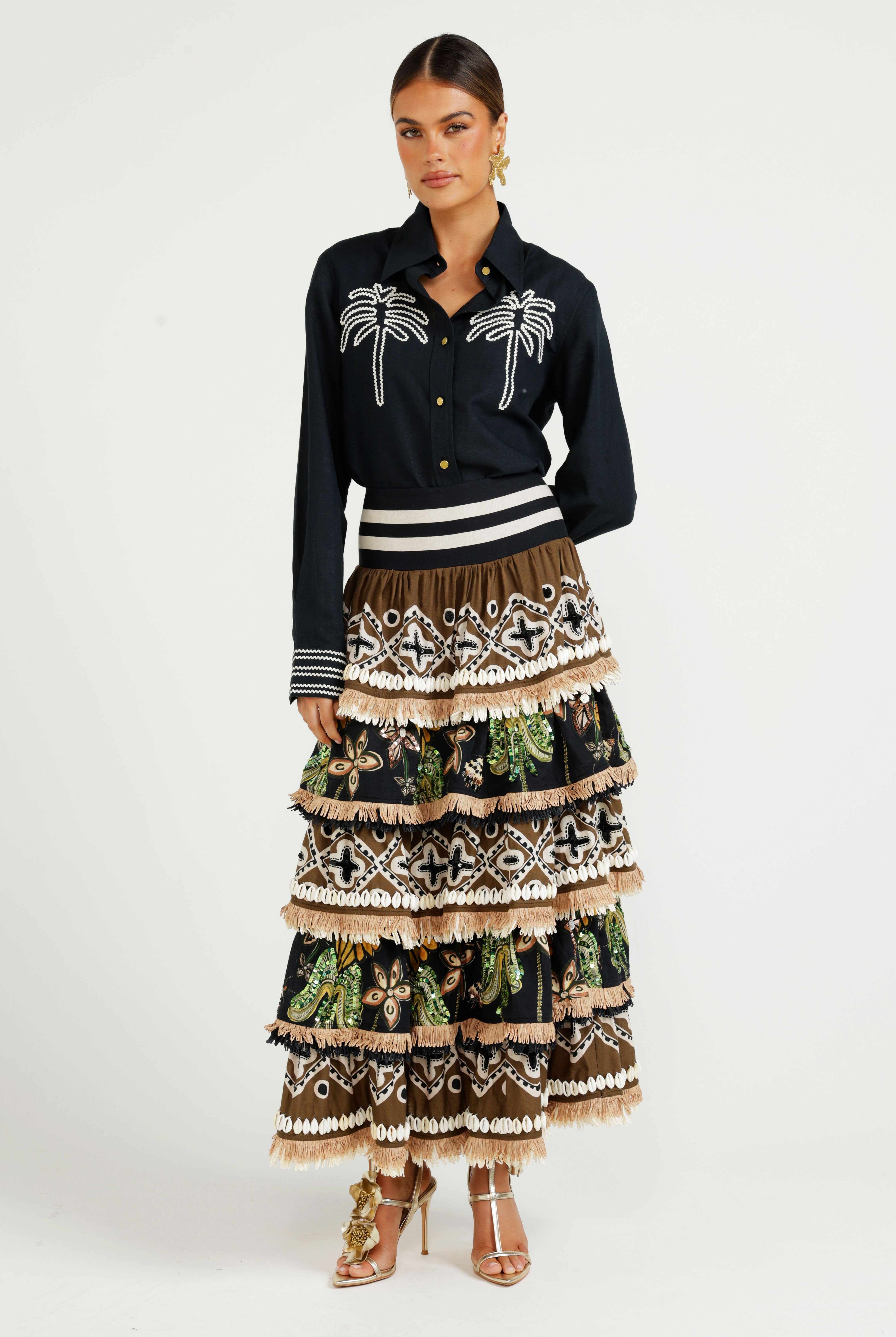 The Nomad Ruffle Skirt