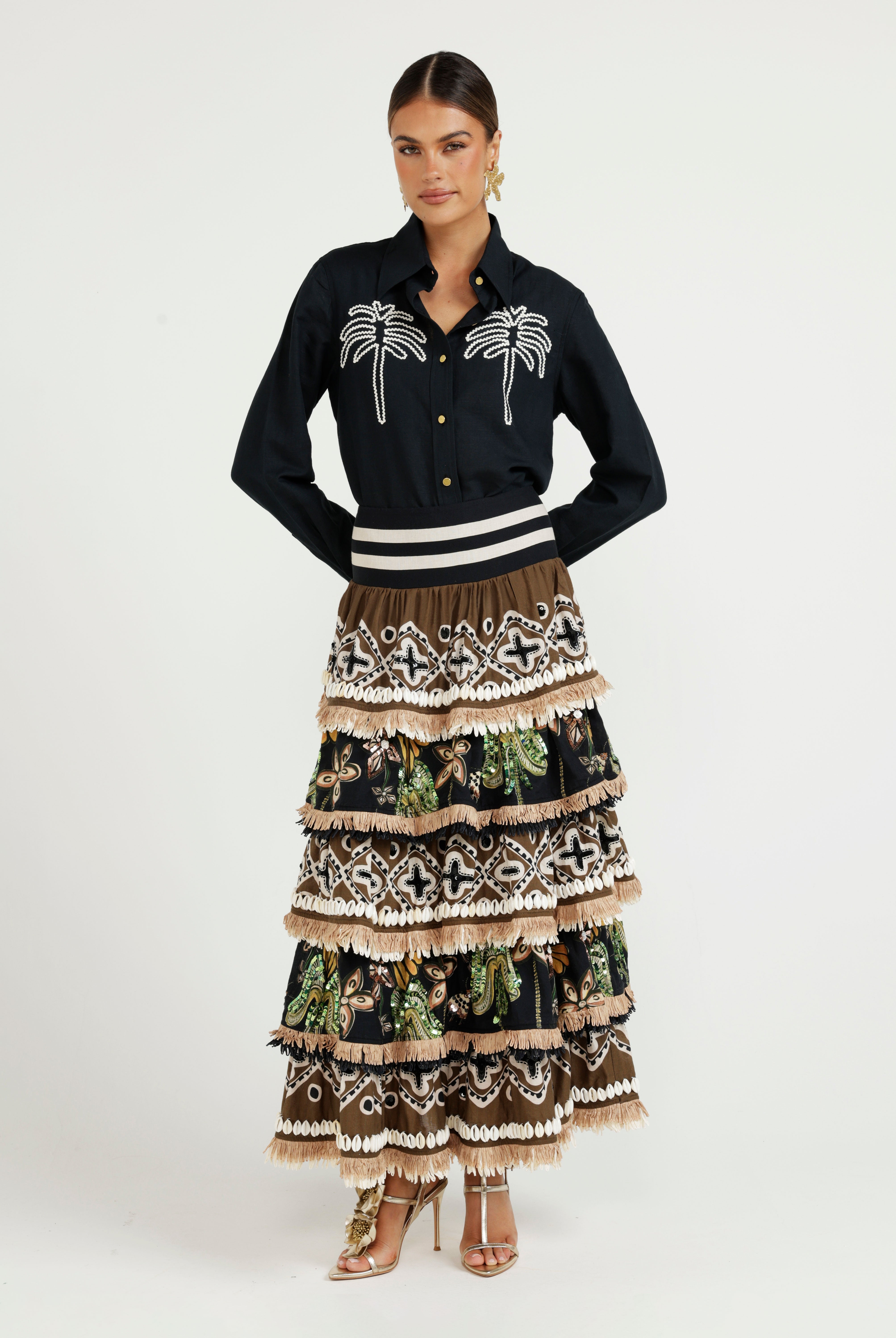The Nomad Ruffle Skirt